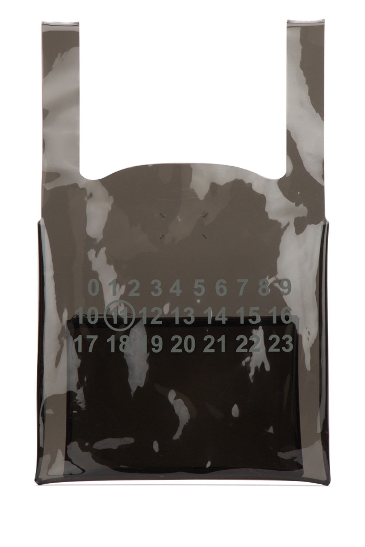 Maison Margiela Mano Tote Bag — Gray Pvc