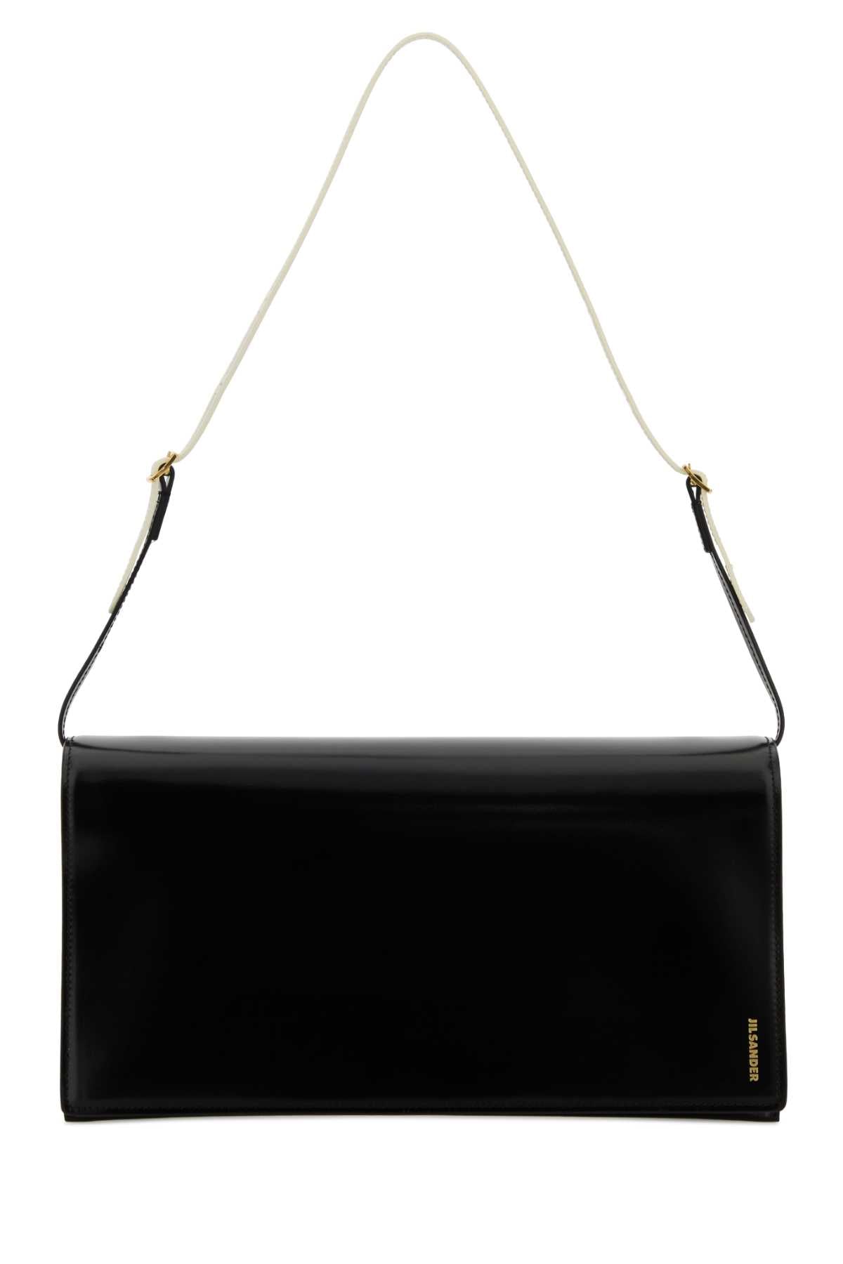 Jil Sander File Shoulder Bag — Black