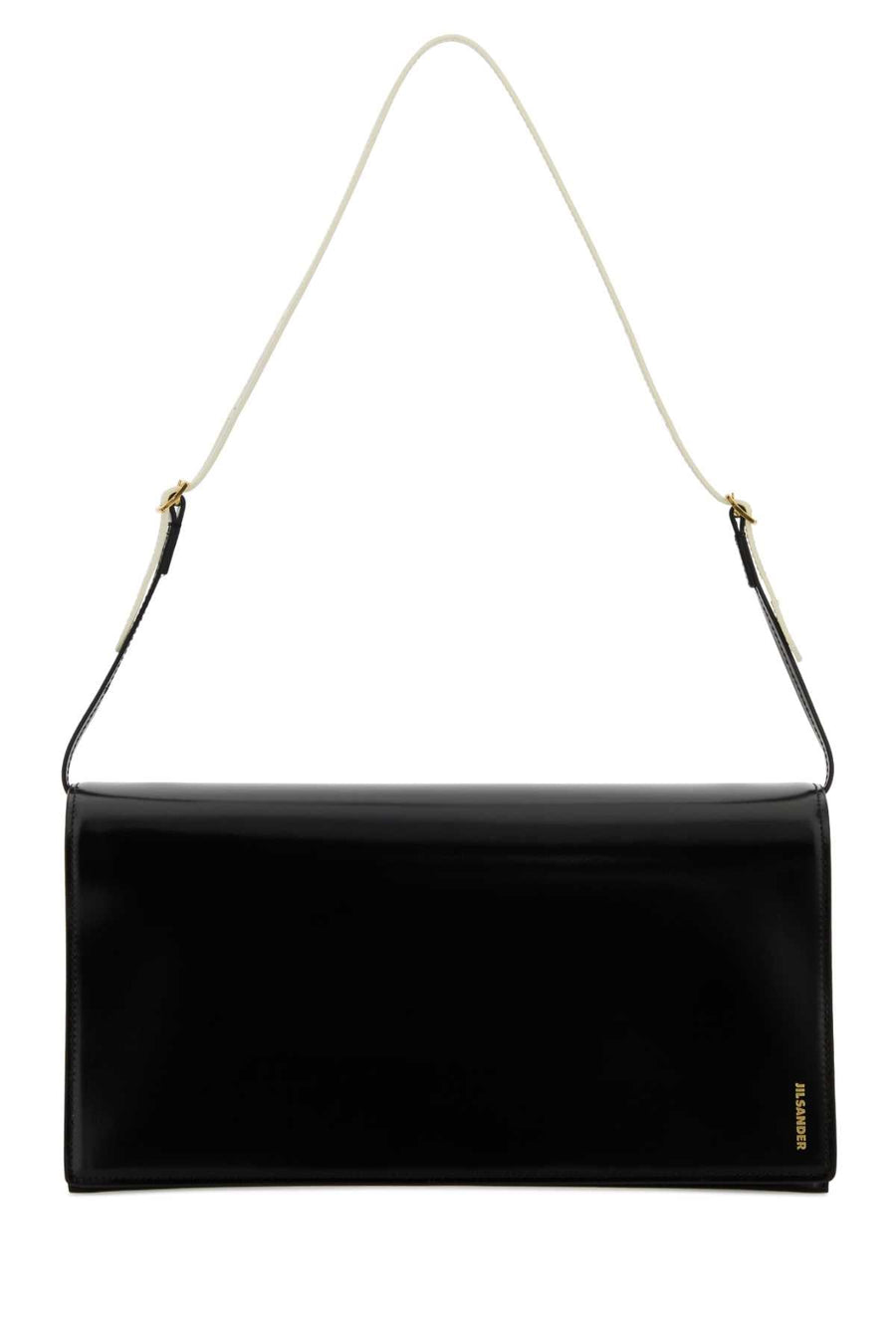 Jil Sander File Shoulder Bag — Black