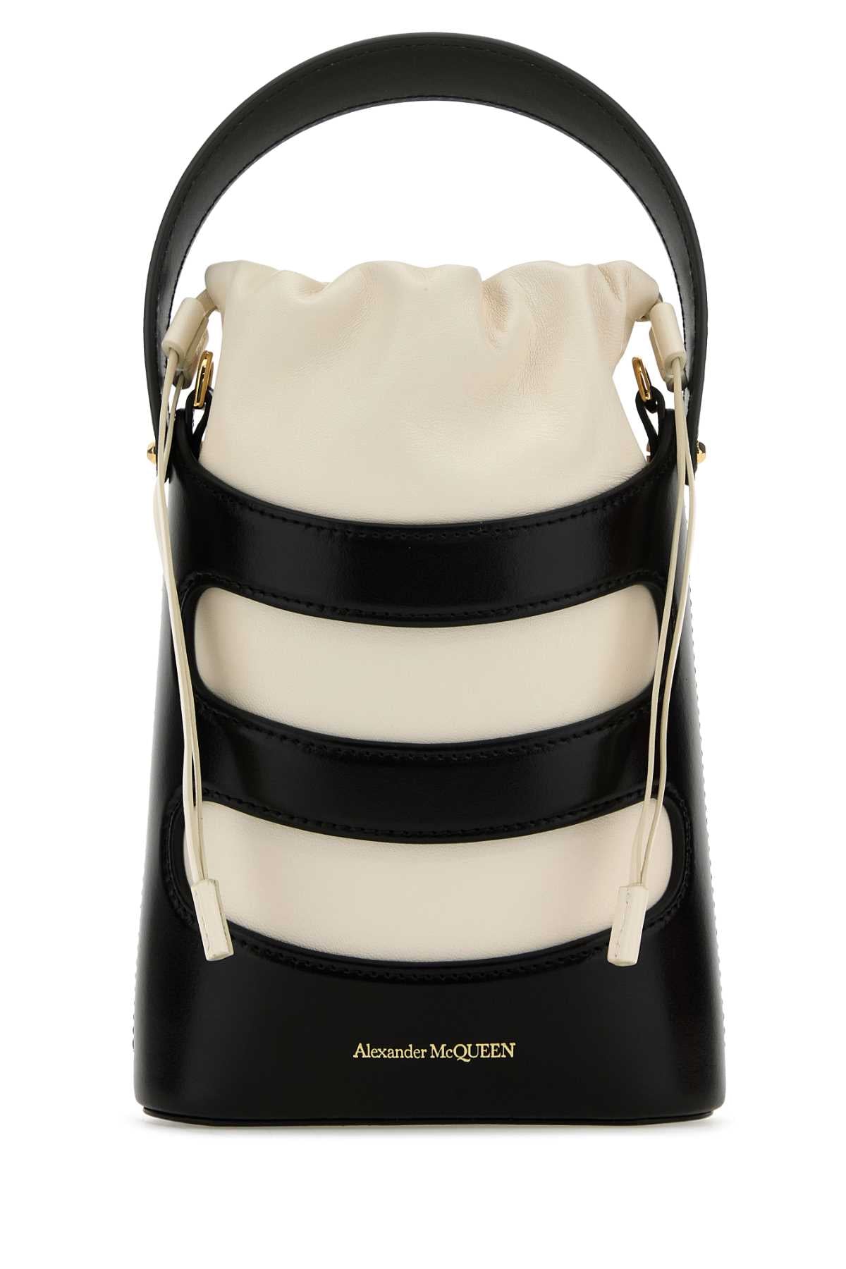 Alexander Mcqueen The Rise Bucket Bag — Black