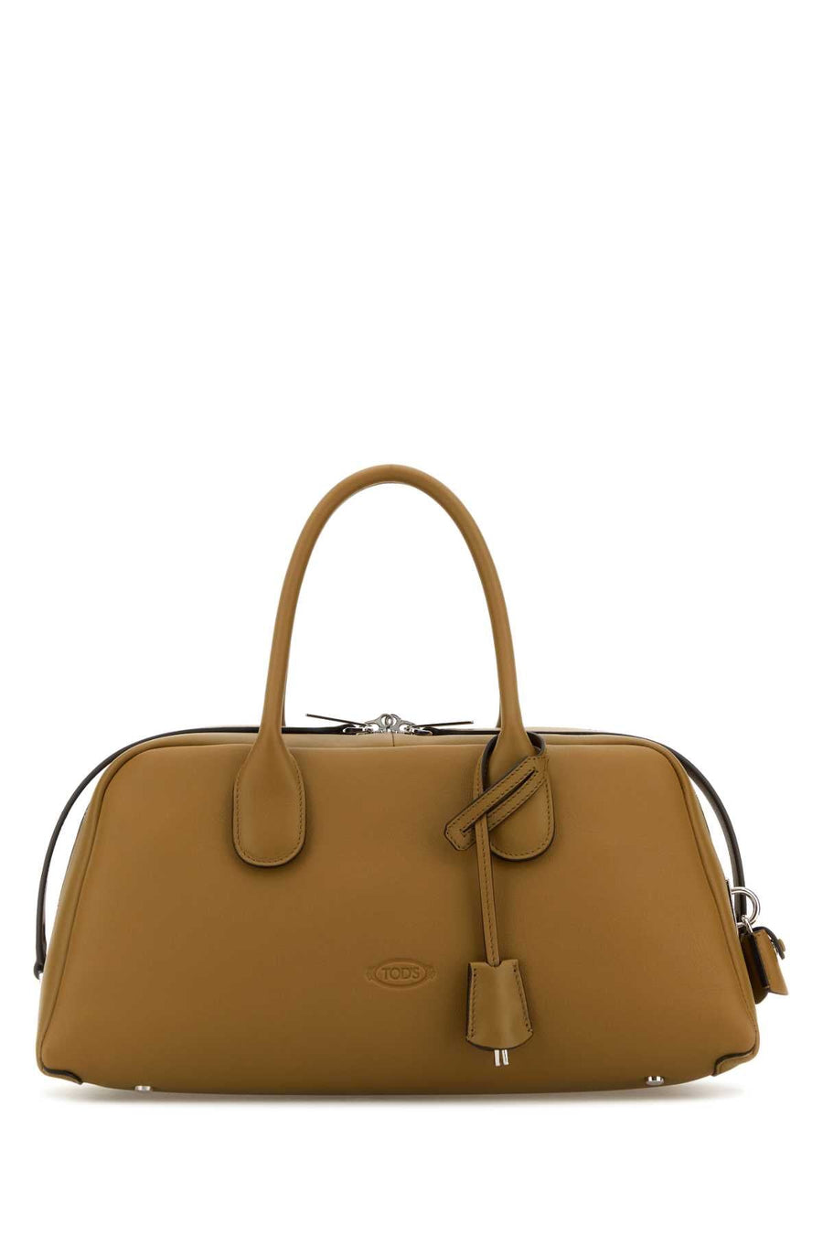 Tods Darsena Top Handle Bag — Beige