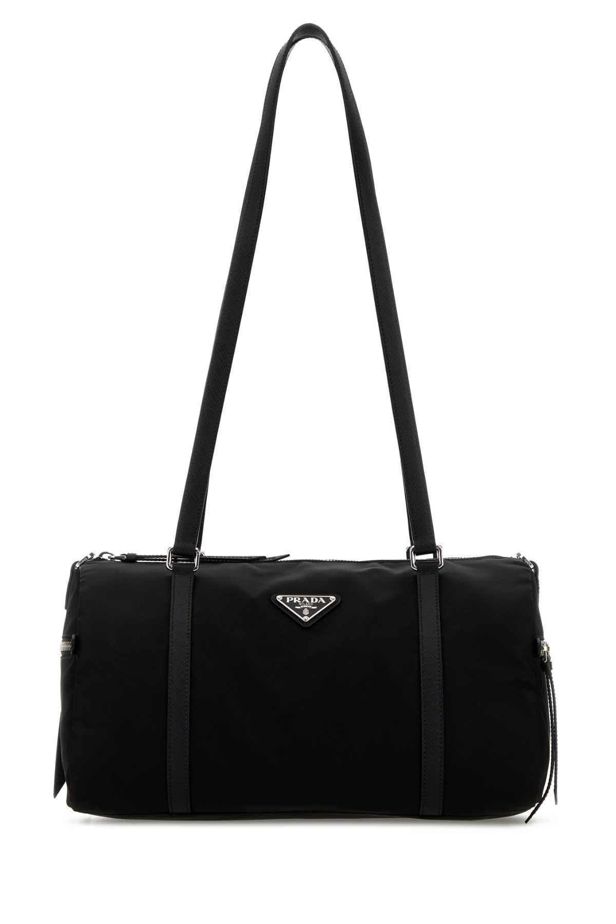 Prada Bauletto Shoulder Bag — Black