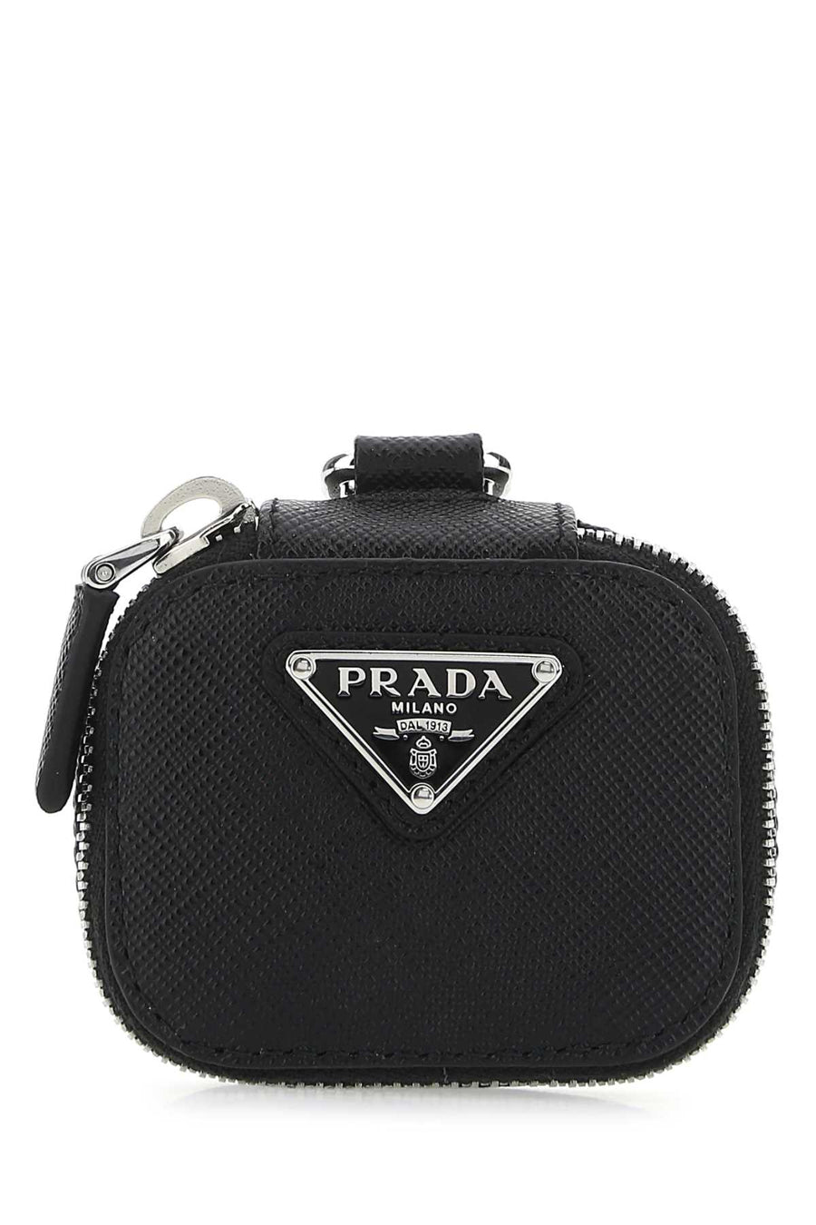 Prada Saffiano Leather Card Case — Black Vitello Cases