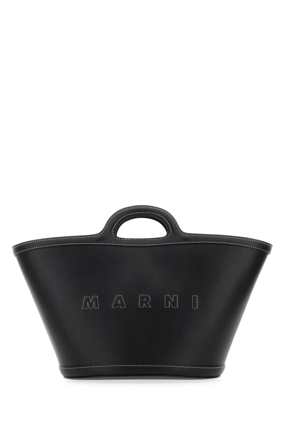 Marni Tropicalia Shoulder Bag — Black
