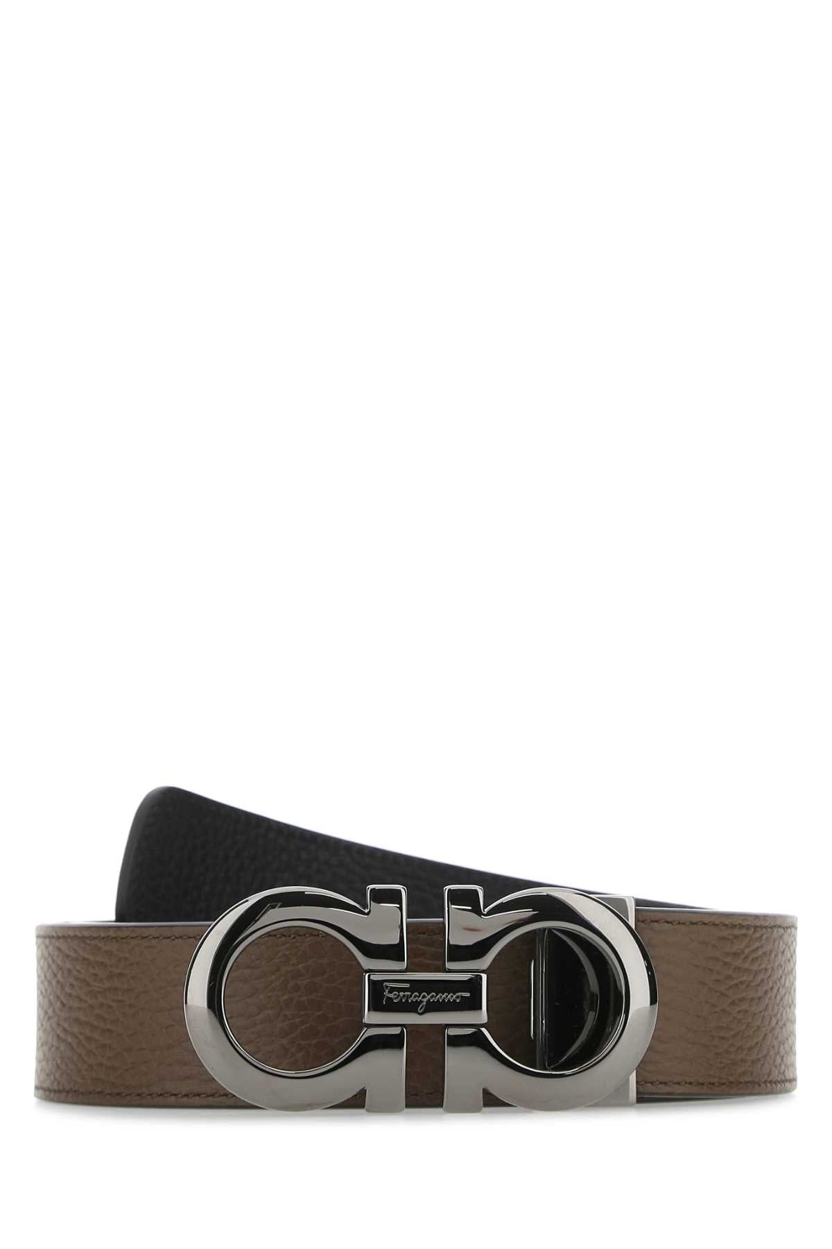 Ferragamo Belt — Brown