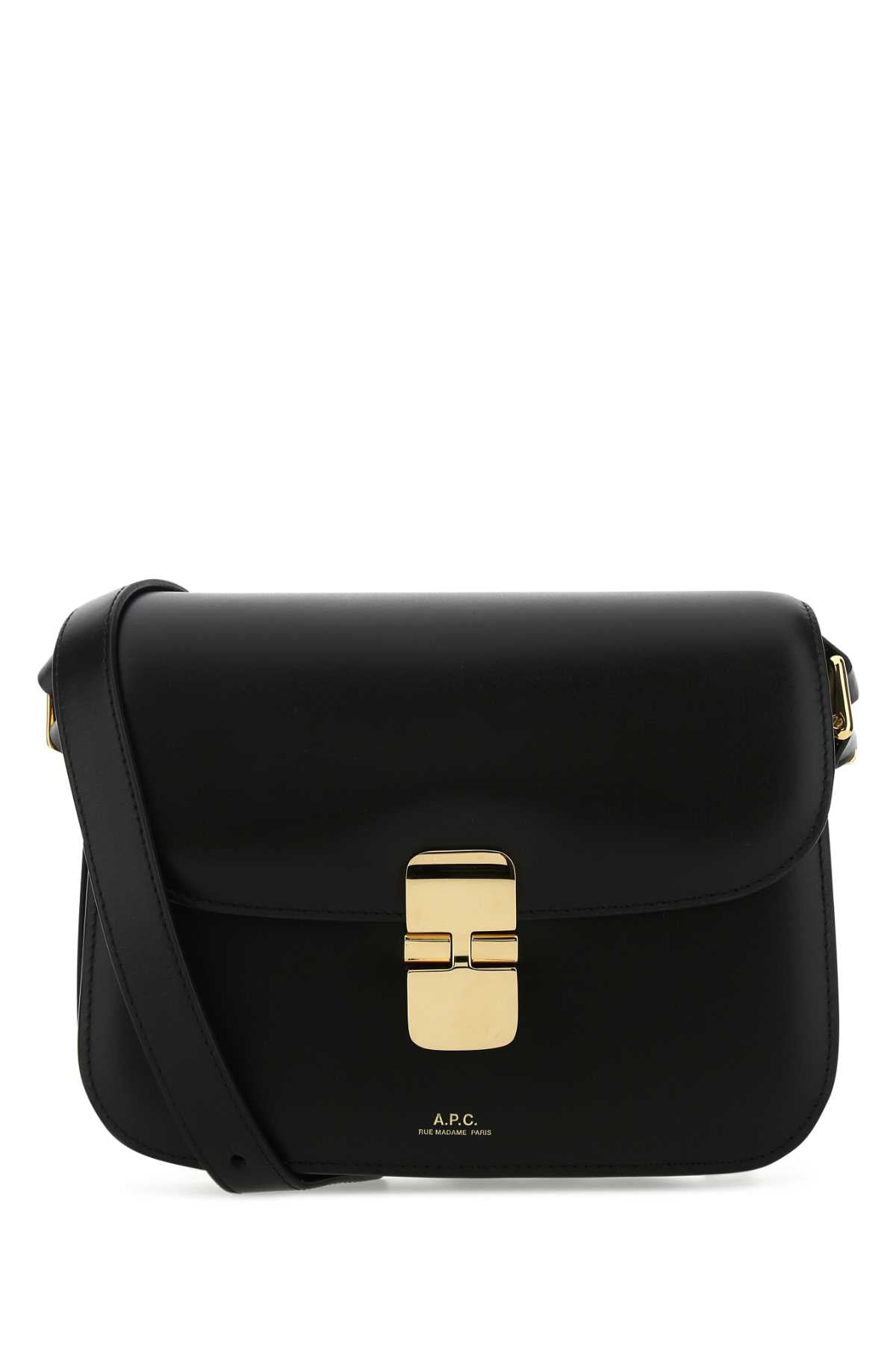 A.p.c. Grace Crossbody Bag — Black Vache