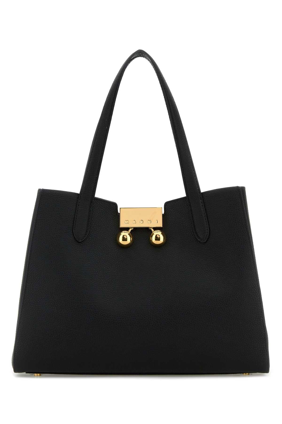 Marni Shoulder Bag — Black