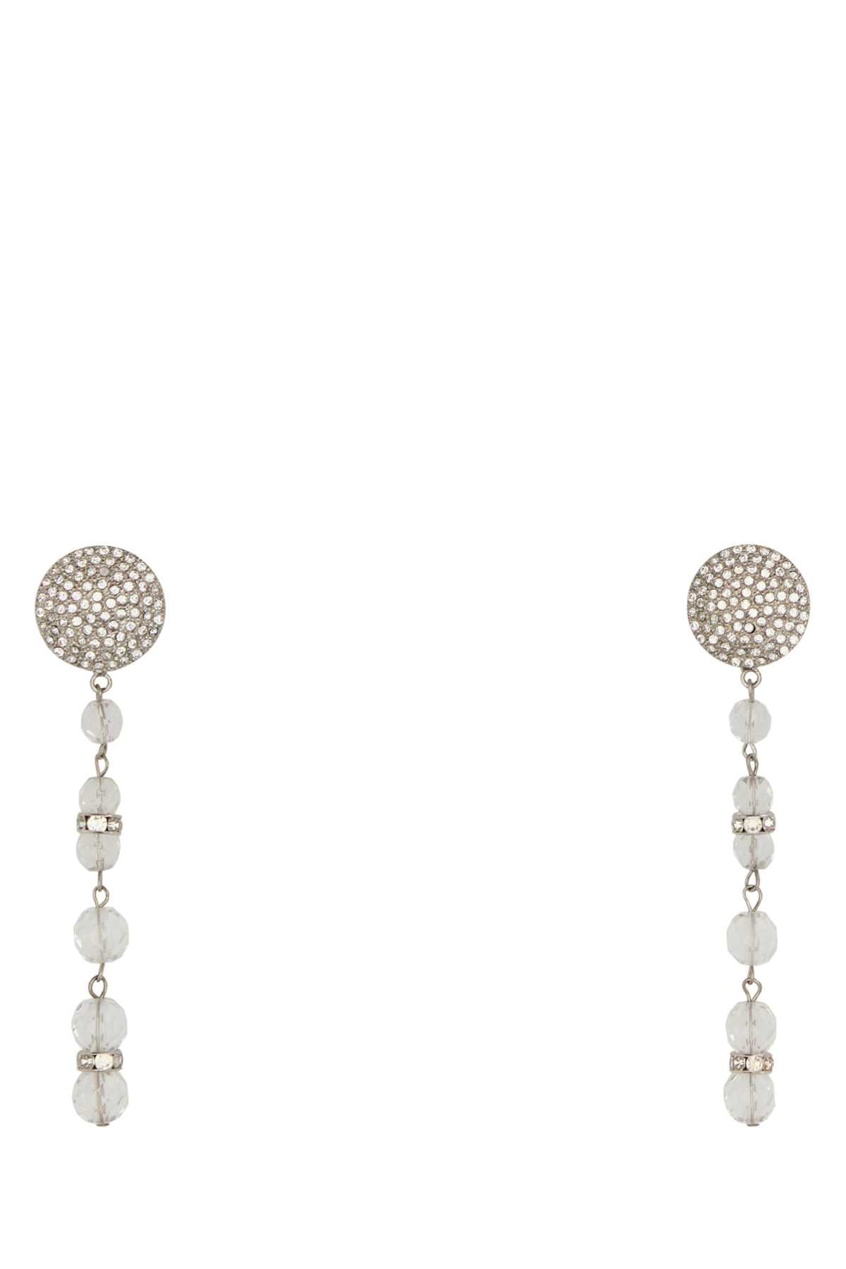 Alessandra Rich Earrings — Silver