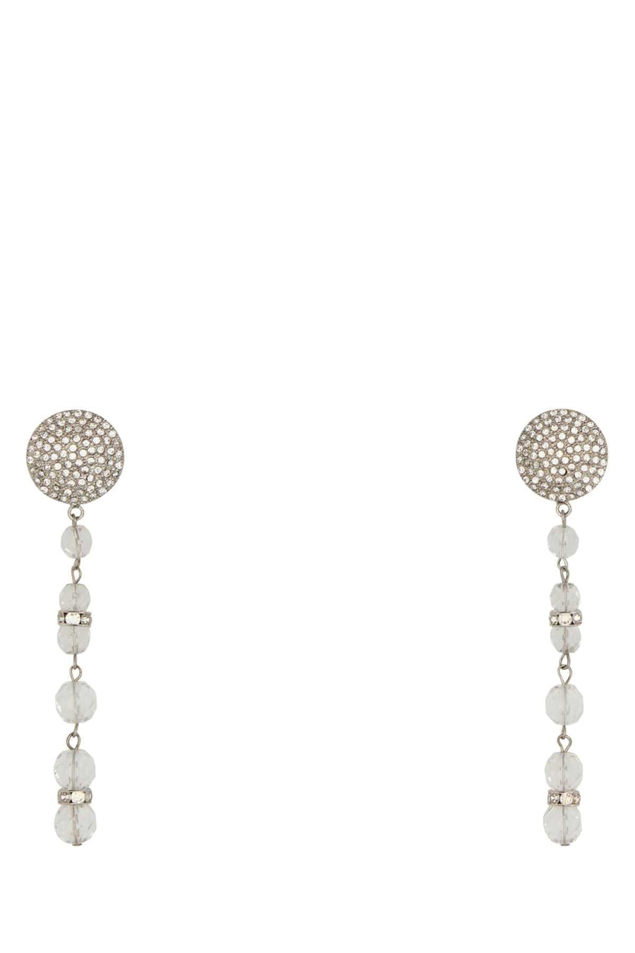 Alessandra Rich Earrings — Silver