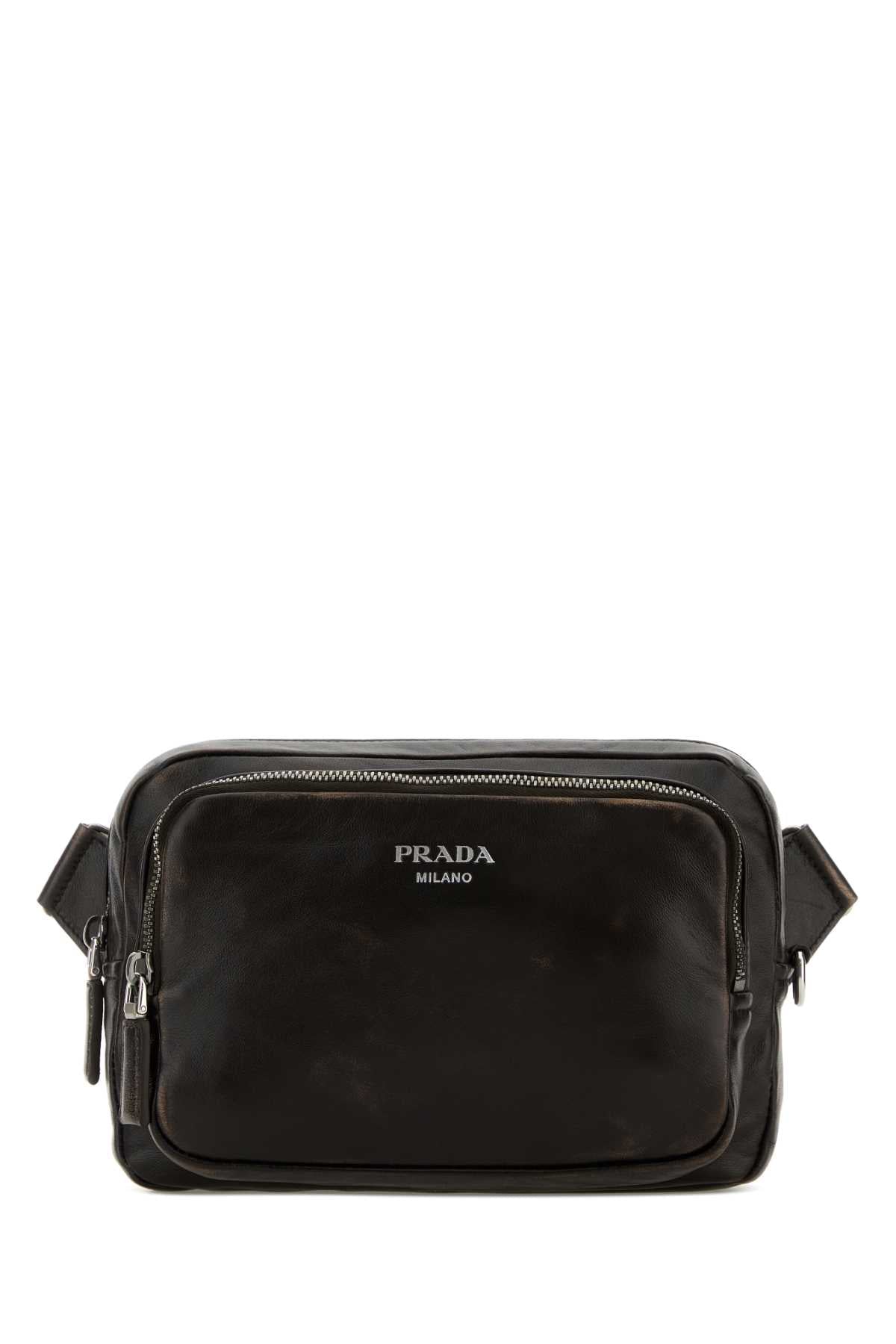 Prada Vintage Crossbody Bag — Brown