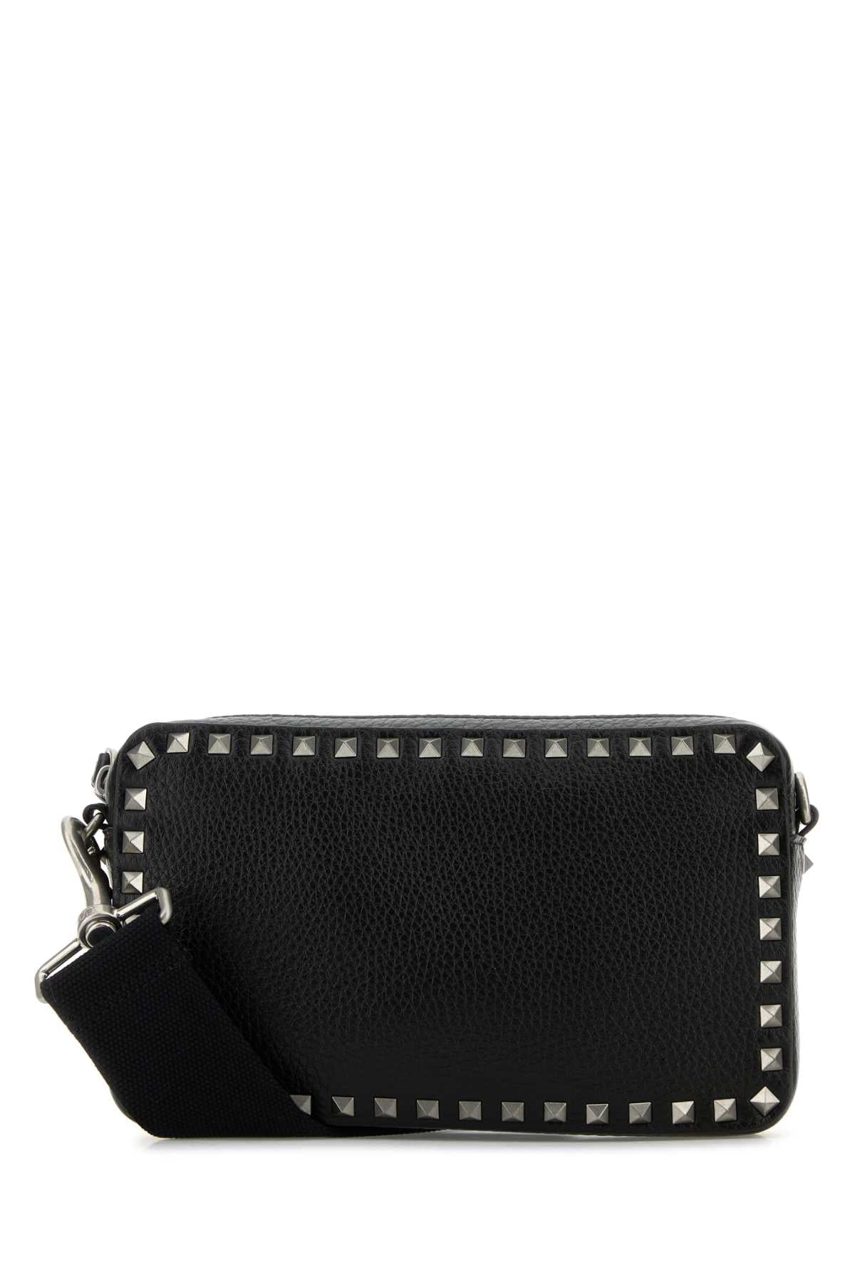 Valentino Garavani Rockstud Crossbody Bag — Black