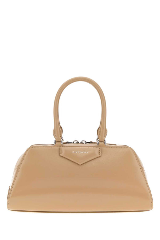 Givenchy Antigona East Top Handle Bag — Beige