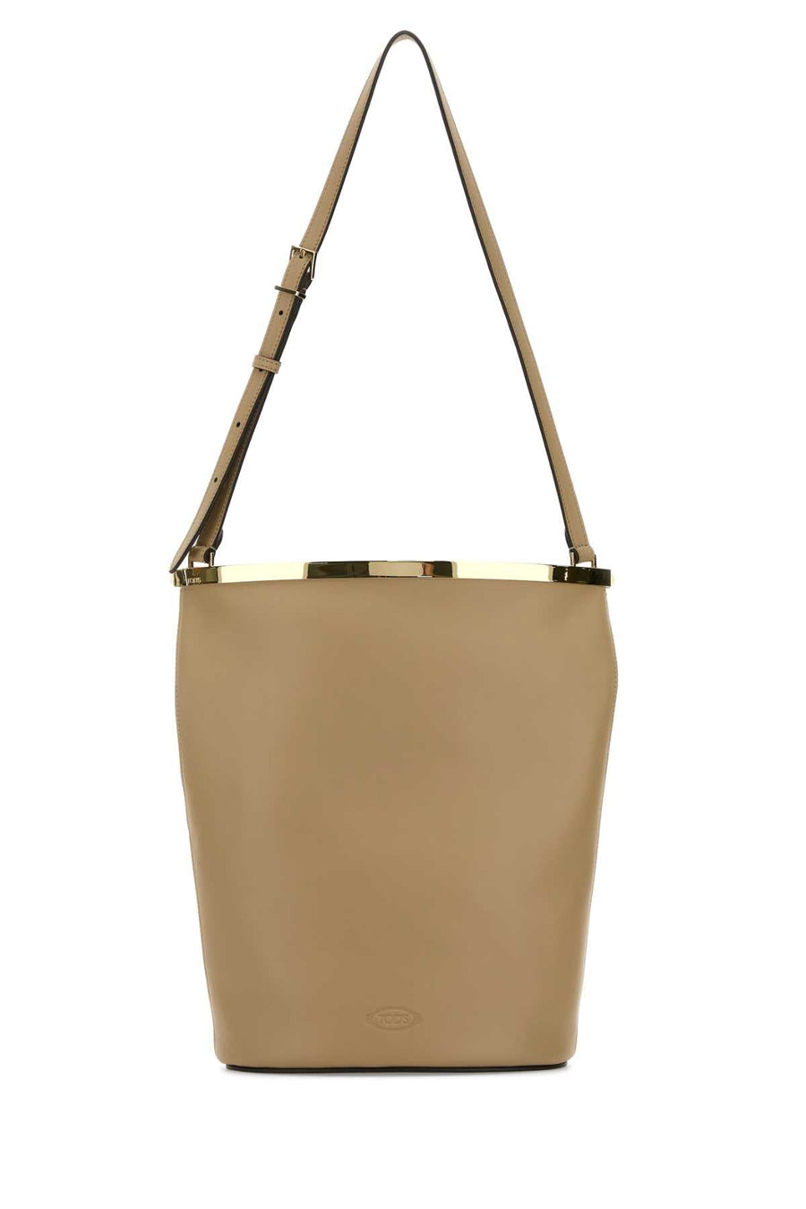 Tods Secchiello Bucket Bag — Beige