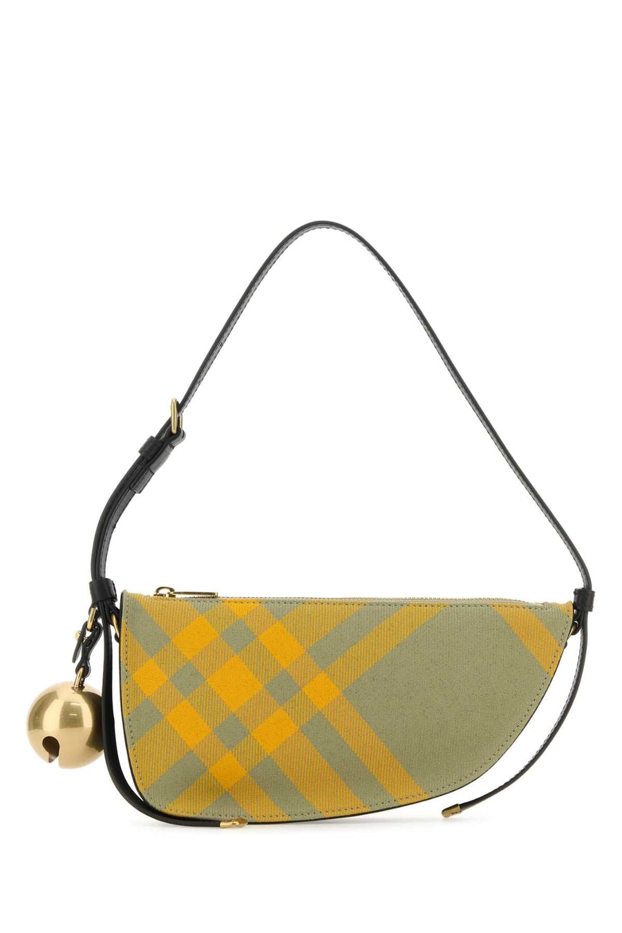 Burberry Shield Shoulder Bag — Beige