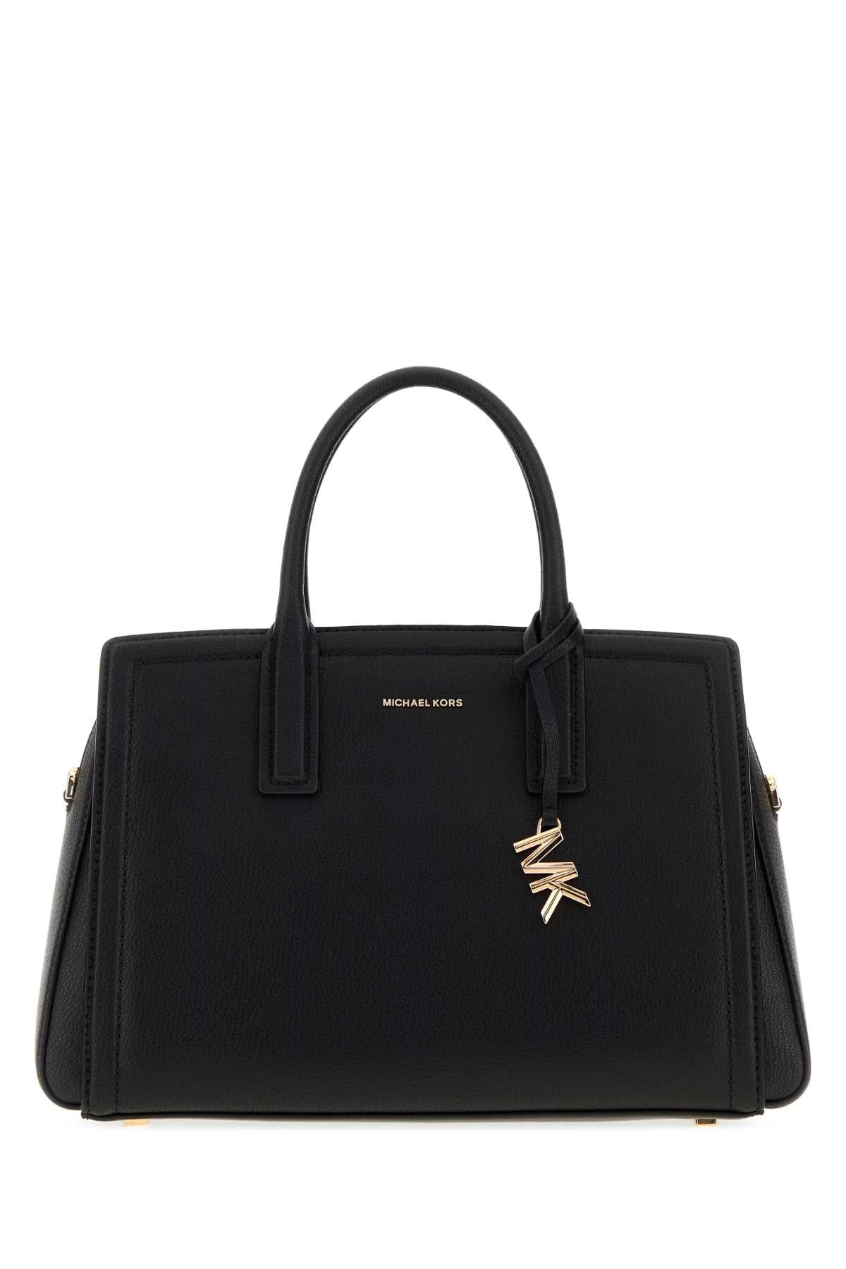 Michael By Kors Laila Top Handle Bag — Black