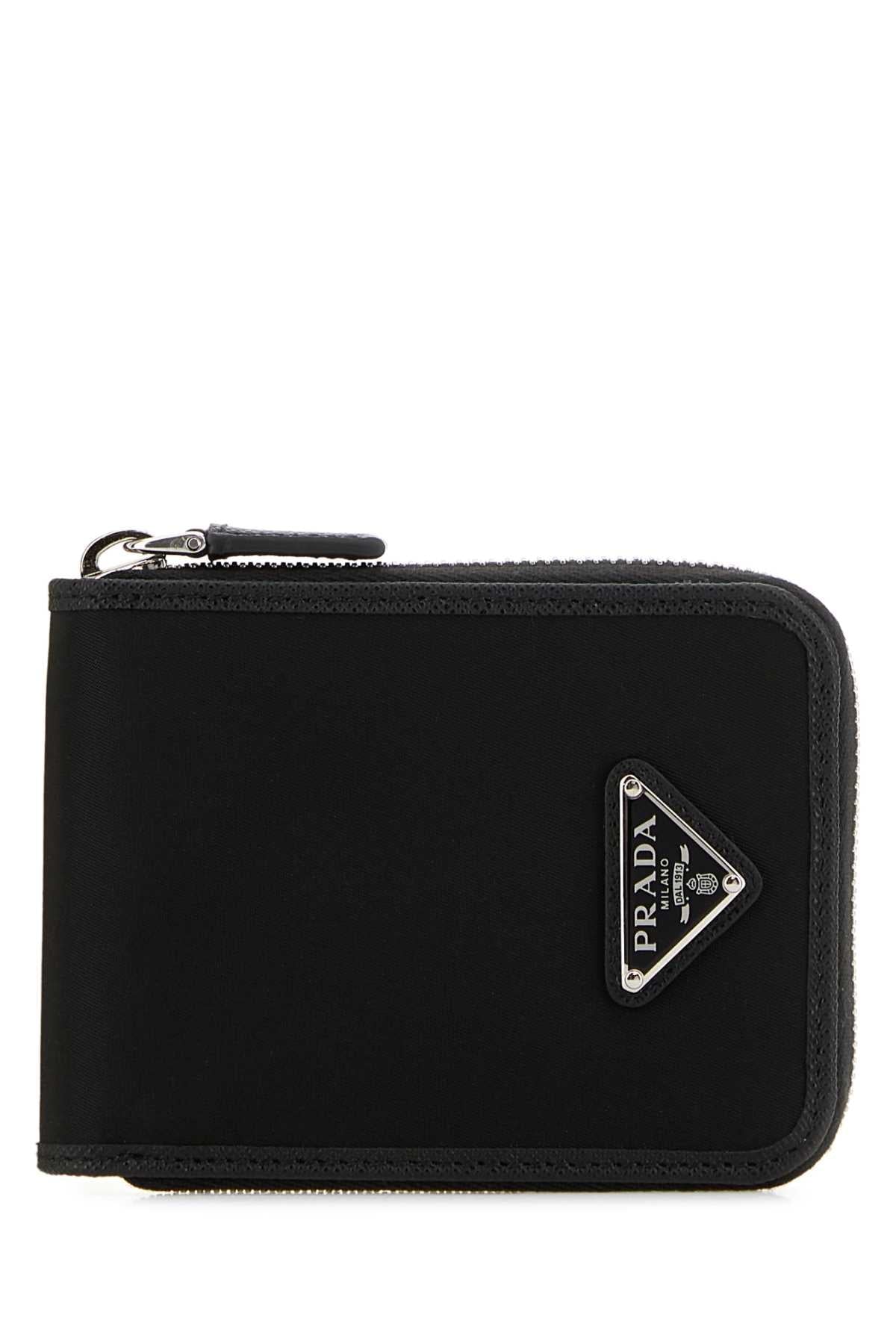 Prada Lampo Wallet — Black