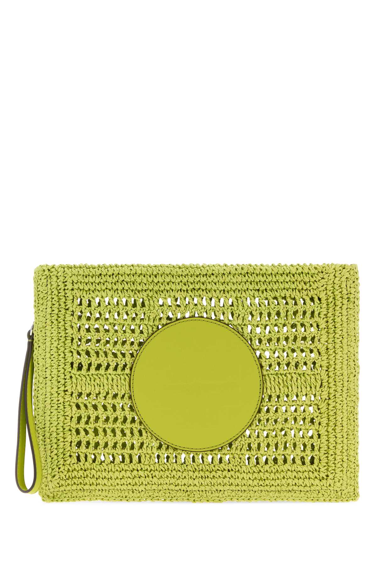 Tory Burch Ella Clutch — Green Wallet