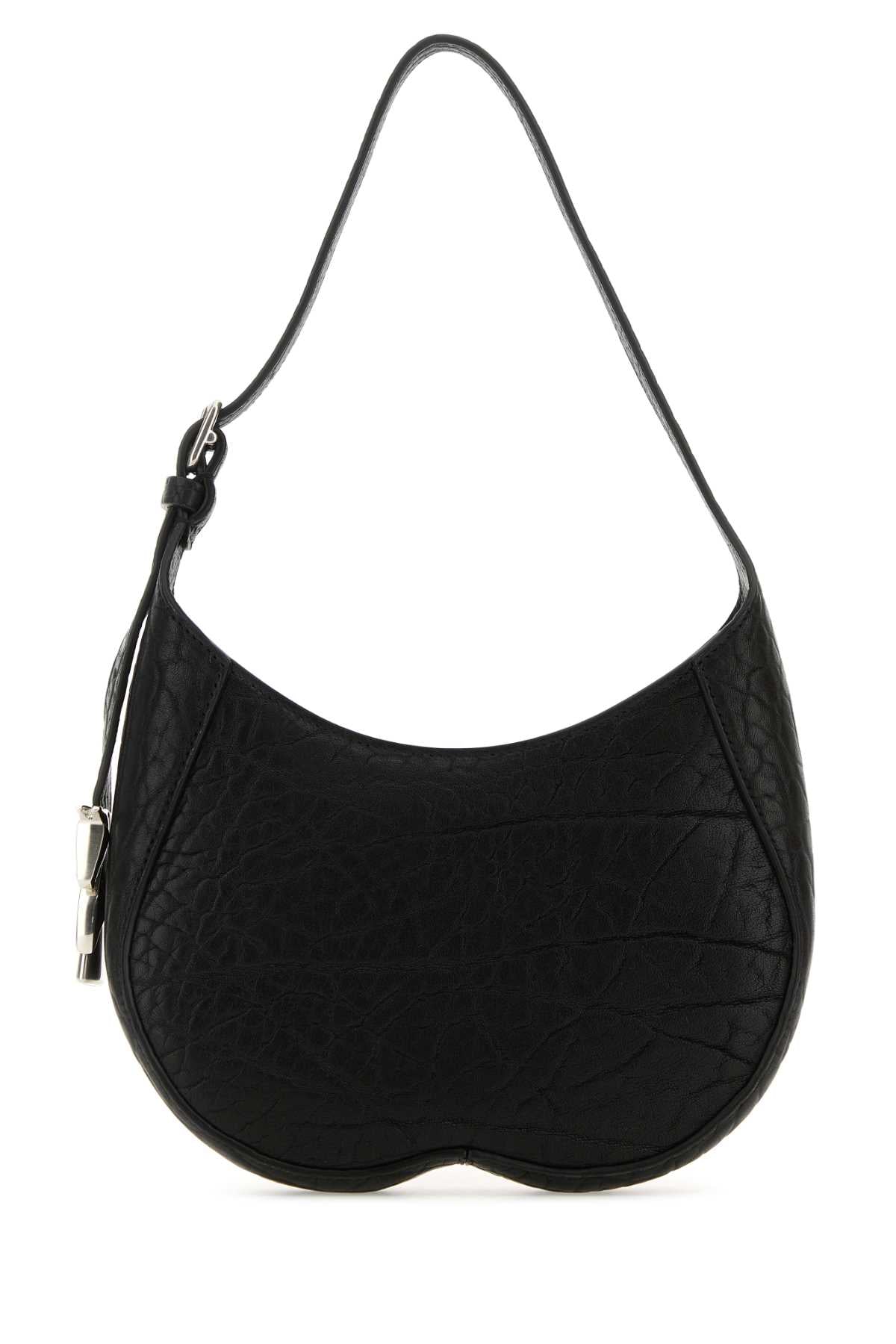 Burberry Quilted Calf Leather Shoulder Bag — Black