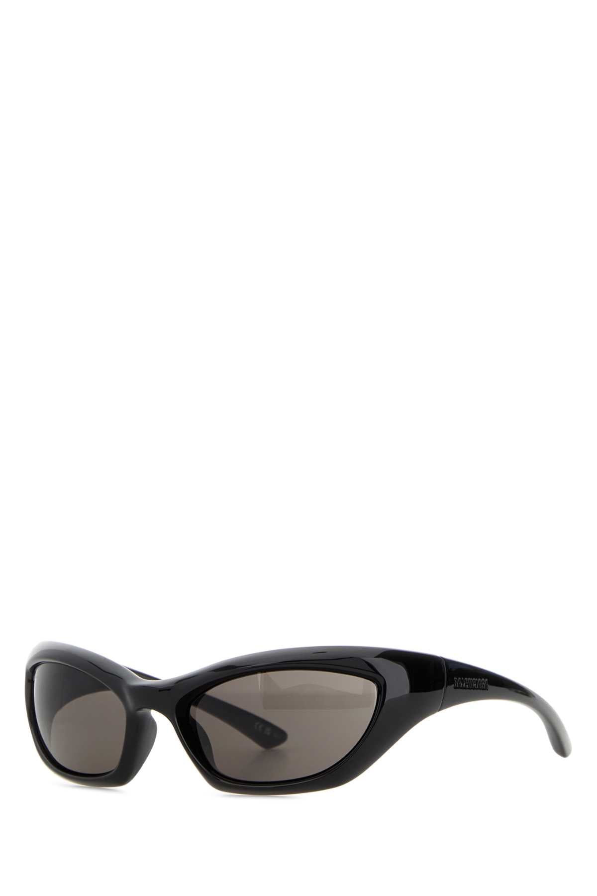 Balenciaga Racer Acetate Sunglasses — Black T Polyamide