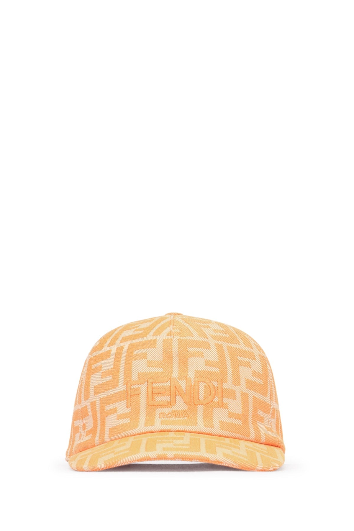 Fendi Kids Baseball Cap — Orange Caps