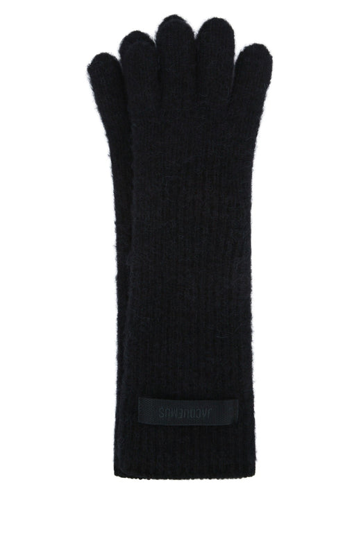 Jacquemus Gants Gloves — Black Wool