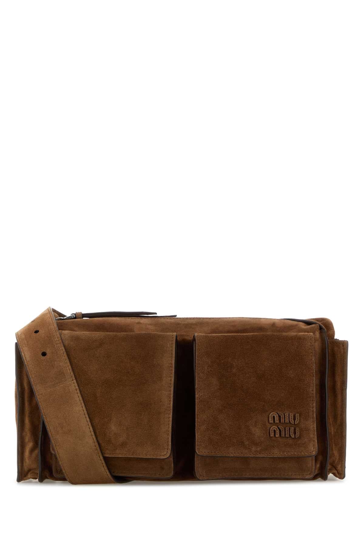 Miu Miu Crossbody Bag — Brown