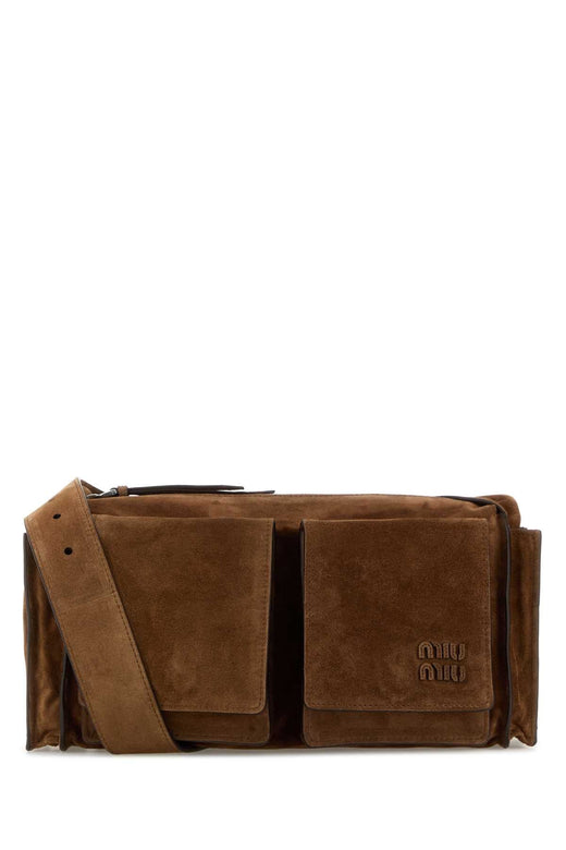 Miu Miu Crossbody Bag — Brown