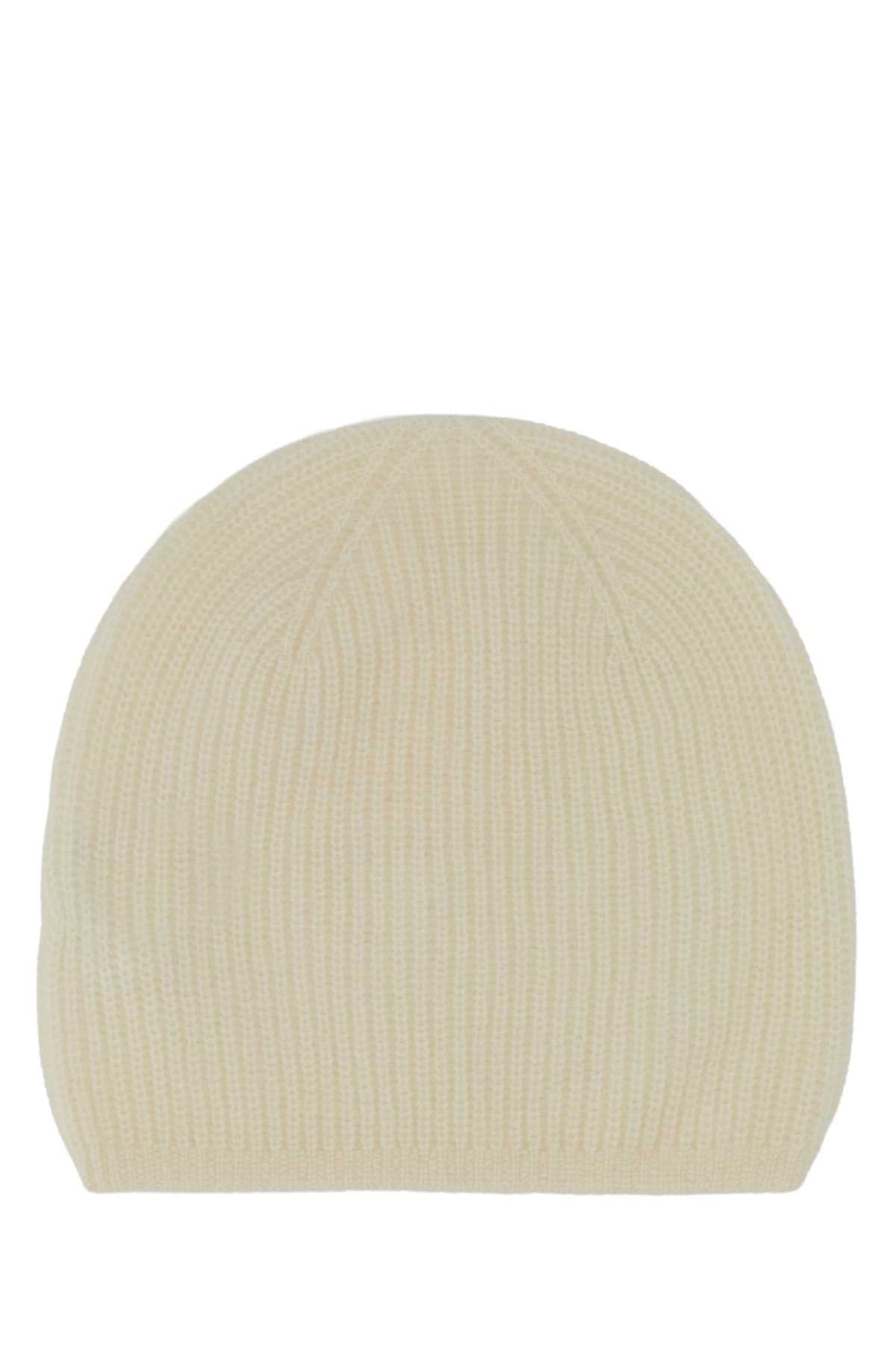Loulou De Saison Flyn Beanie — Ivory Exterior: Cashmere Beanies