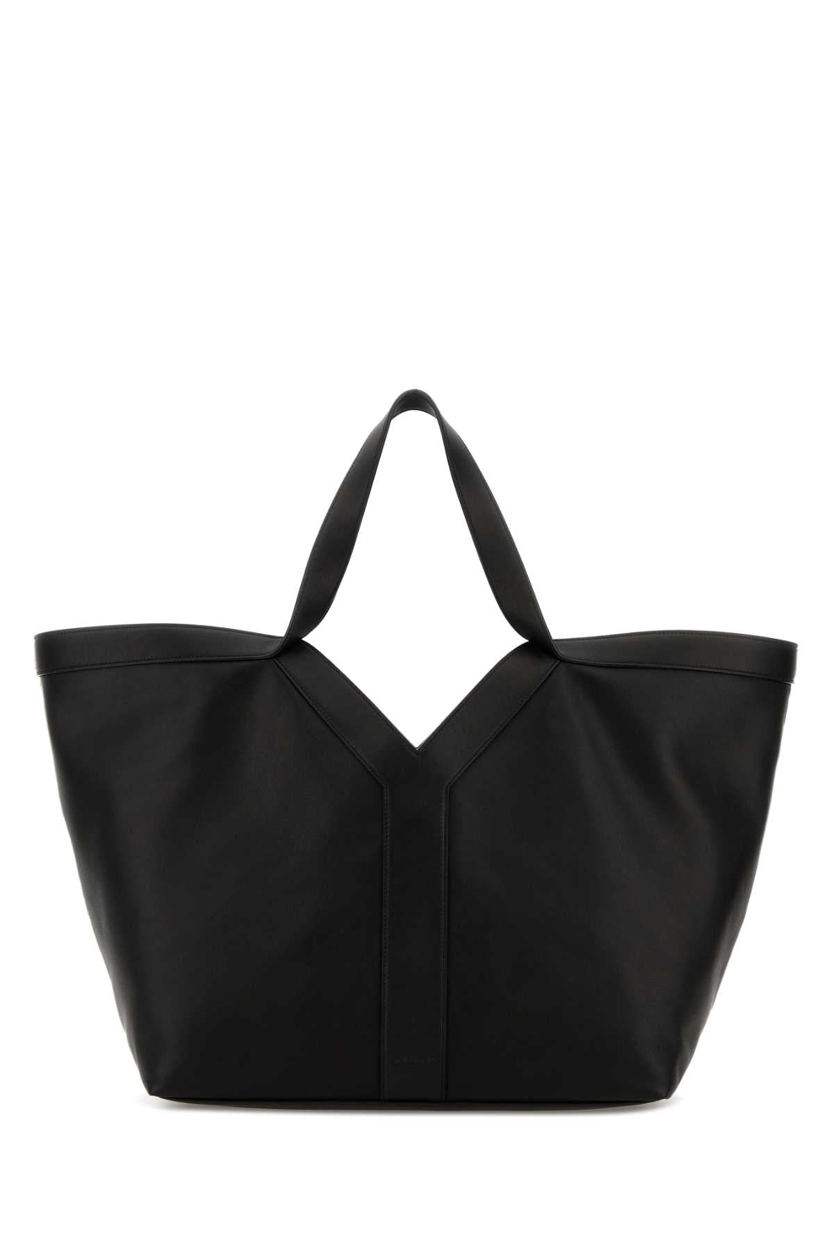 Saint Laurent Tote Bag — Black Exterior: Calf Lining: Suede