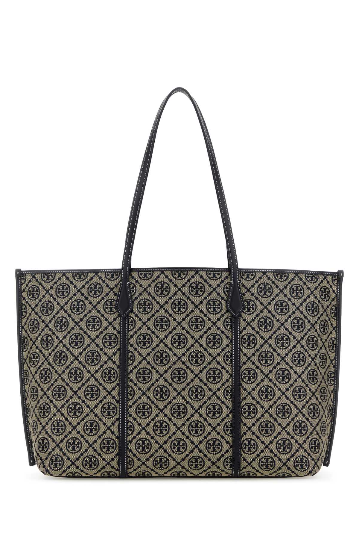 Tory Burch Tote Bag — Beige Main Body : Cotton