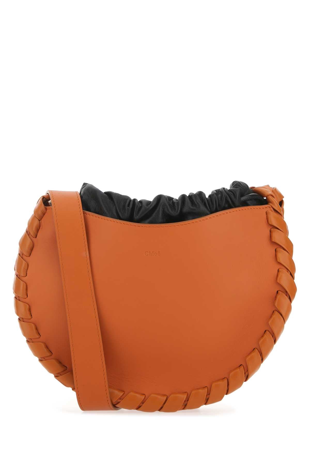 Chloé Mate Crossbody Bag — Orange