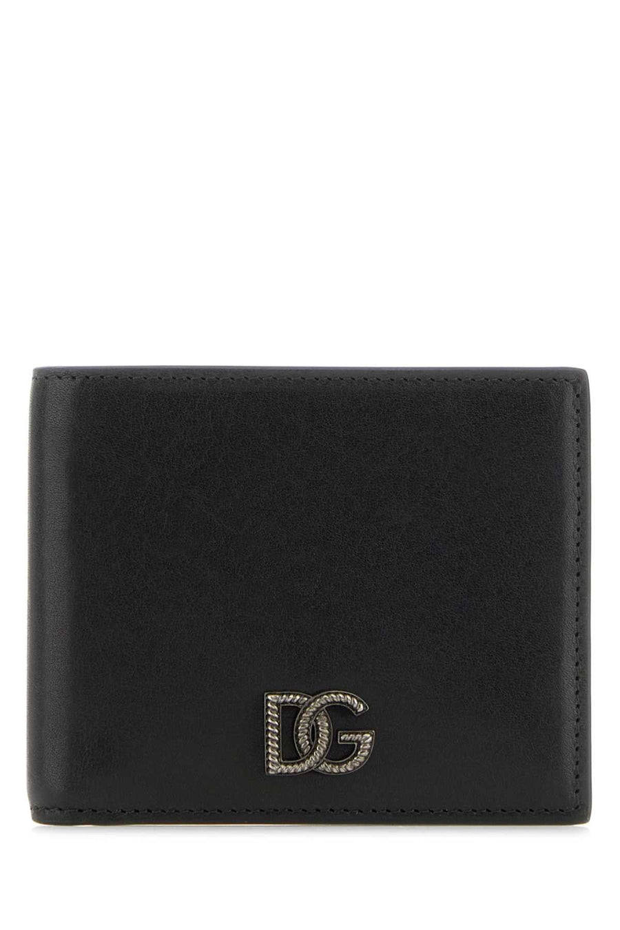 Dolce & Gabbana Vitello Leather Wallet — Black