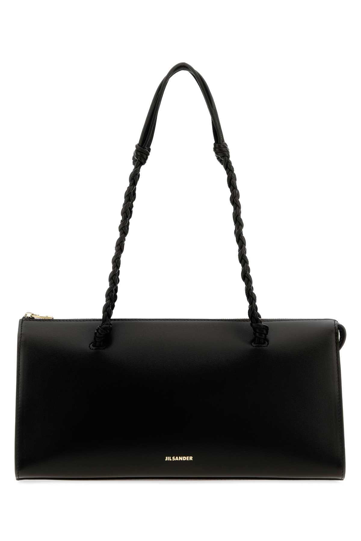 Jil Sander Tangle Tent Shoulder Bag — Black