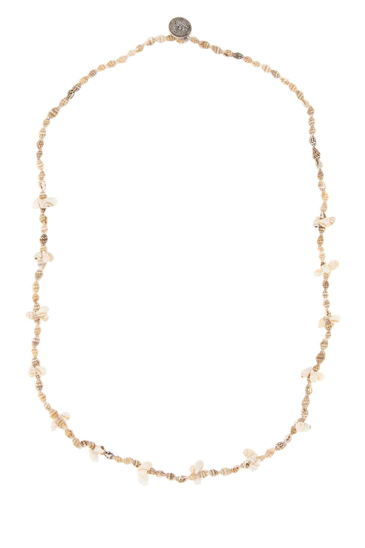Alanui Mongo Shell Necklace — Brown Necklaces