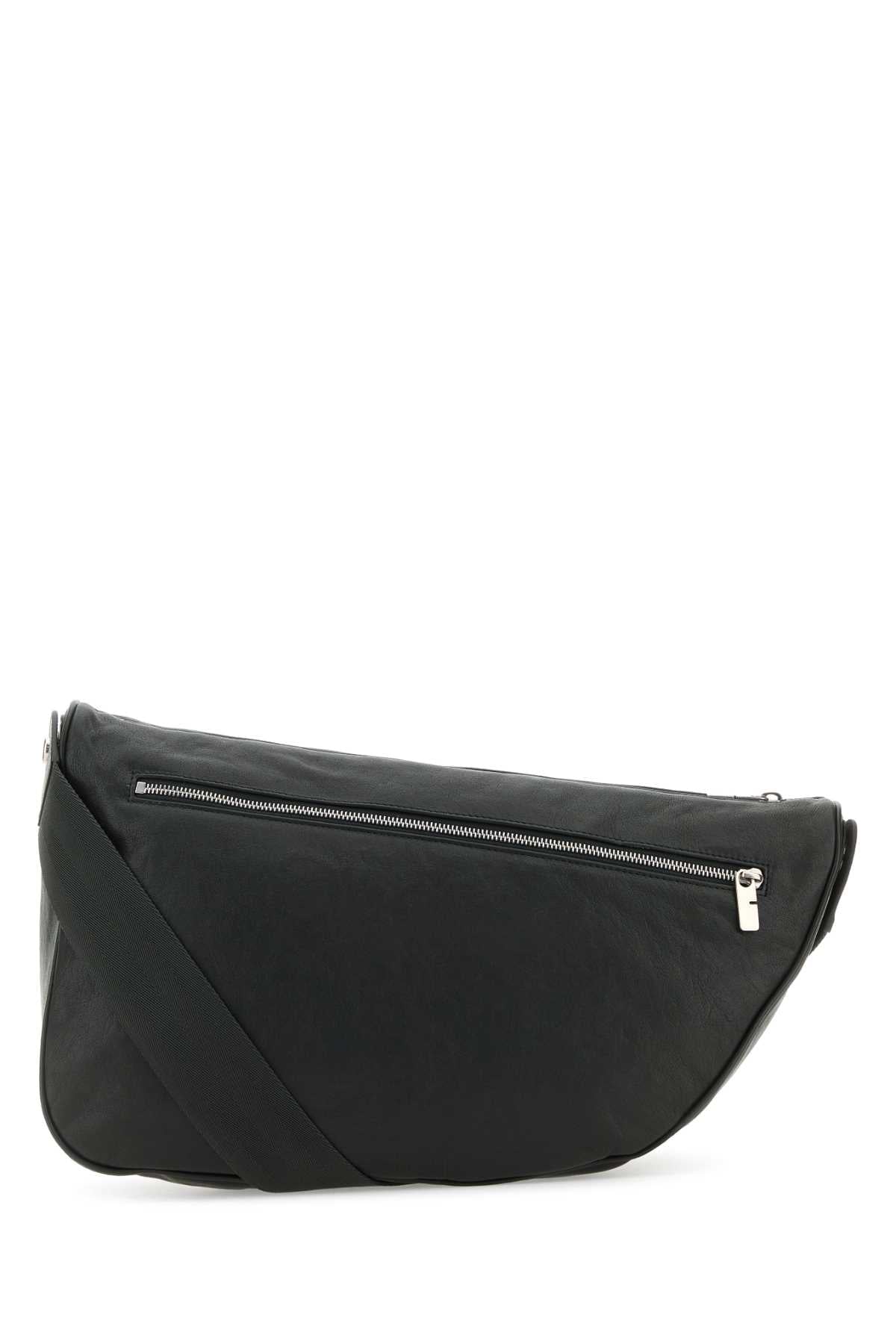 Burberry Shield Crossbody Bag — Gray