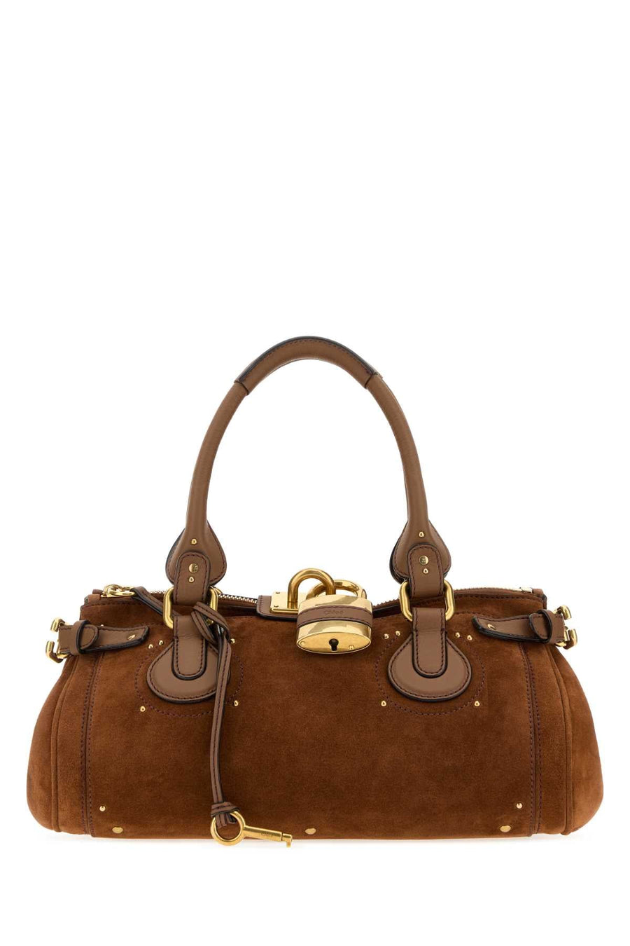 Chloé Paddington Top Handle Bag — Brown