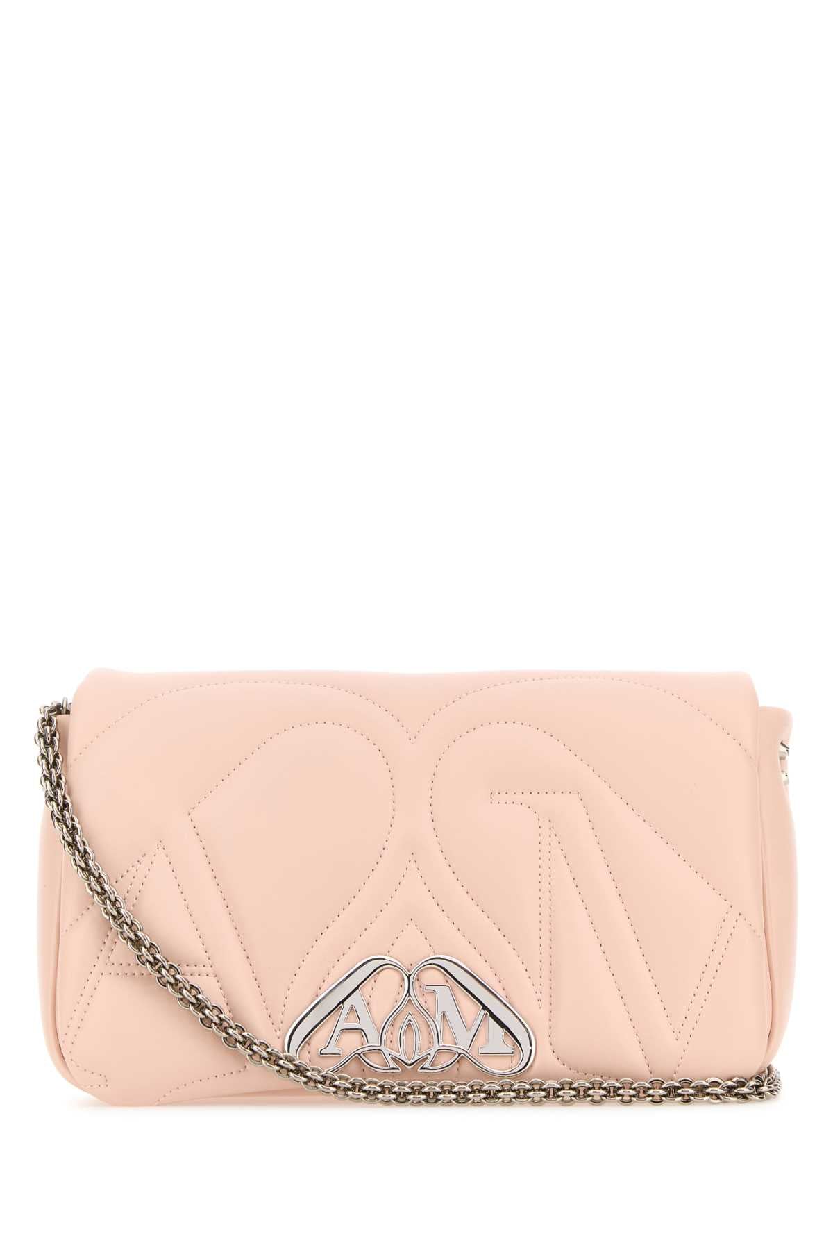 Alexander Mcqueen Seal Shoulder Bag — Pink