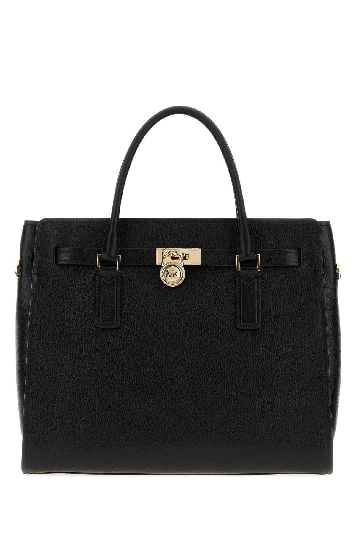 Michael By Kors Satchel Top Handle Bag — Black