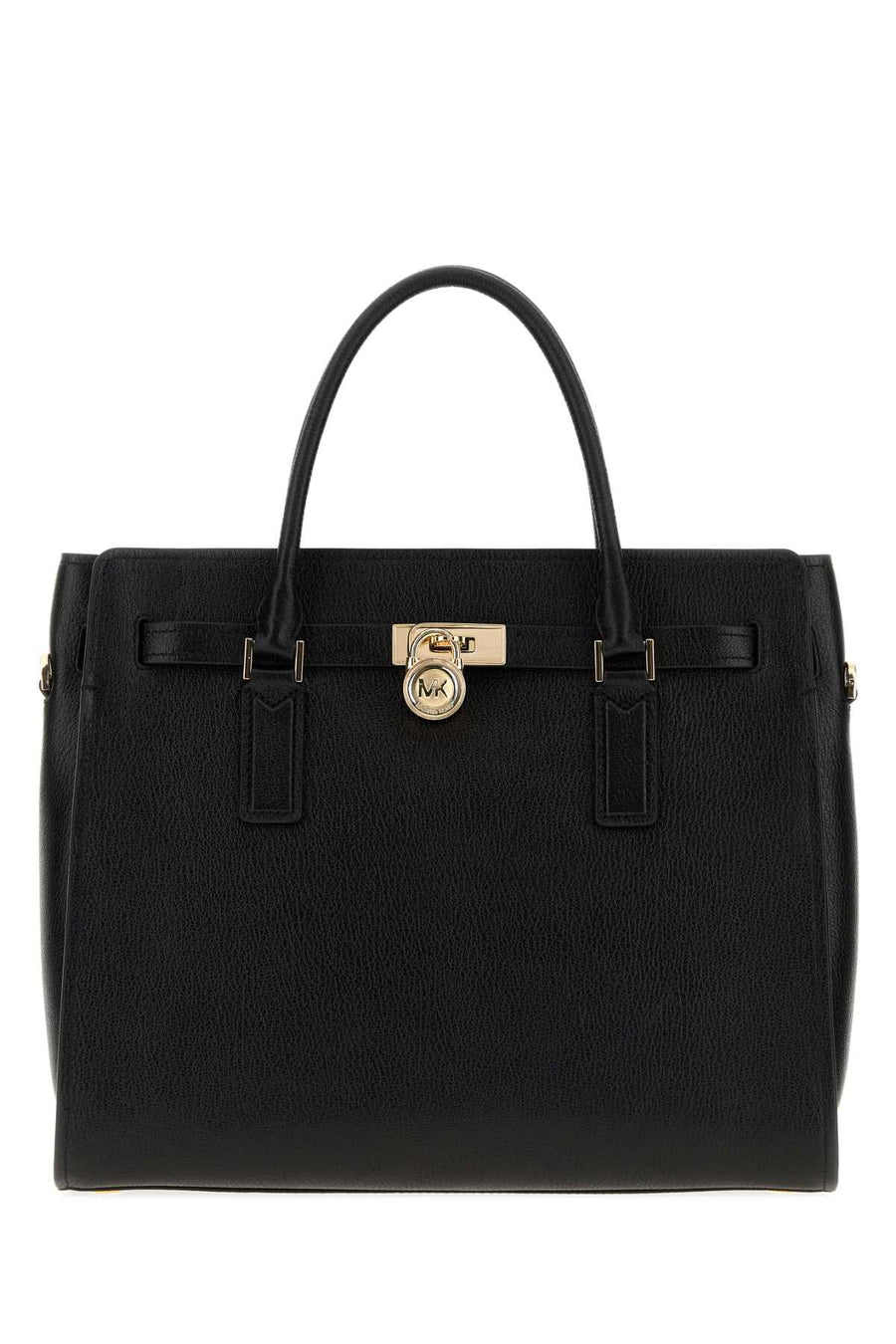 Michael By Kors Satchel Top Handle Bag — Black