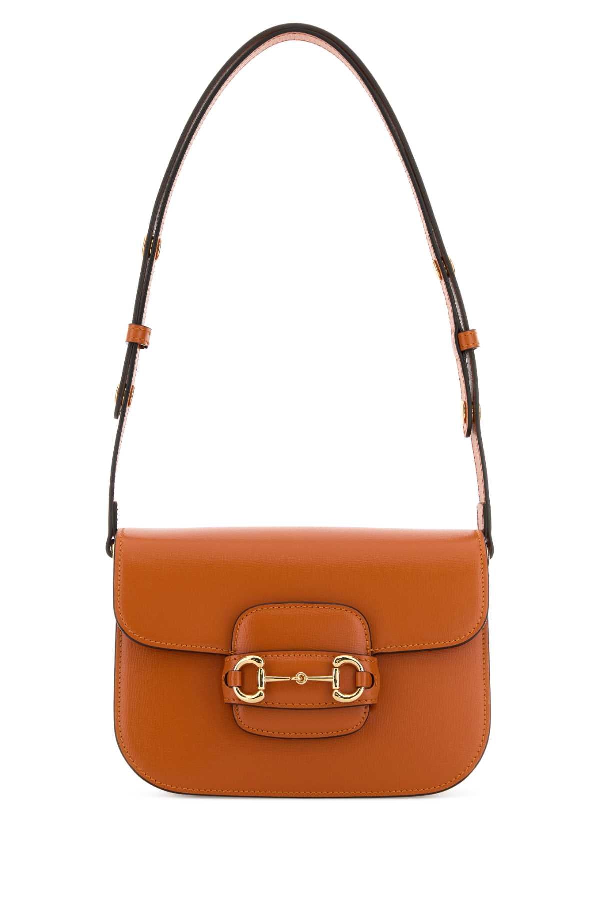 Gucci Shoulder Bag — Orange Calf Skin