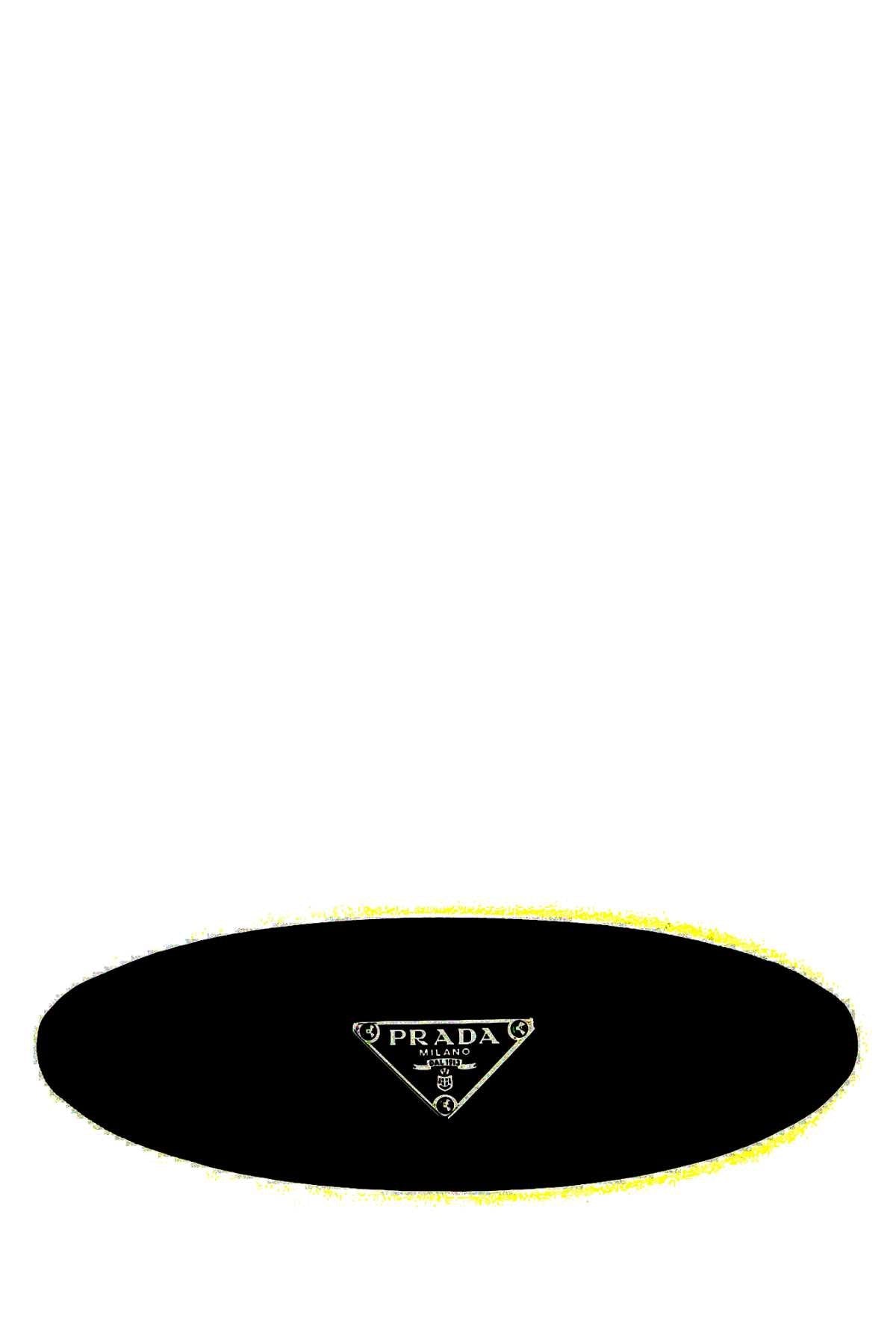 Prada Capelli Hair Clip — Black Exterior: Fabric Pins Claws & Clips