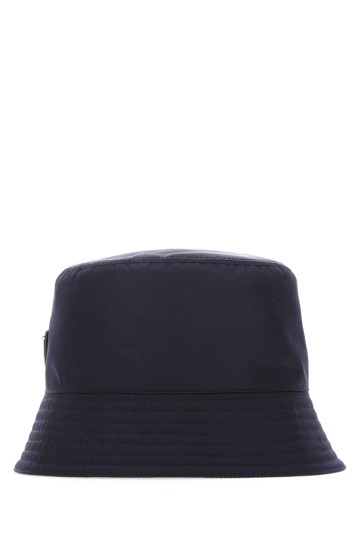 Prada Re-Nylon Bucket Hat — Navy