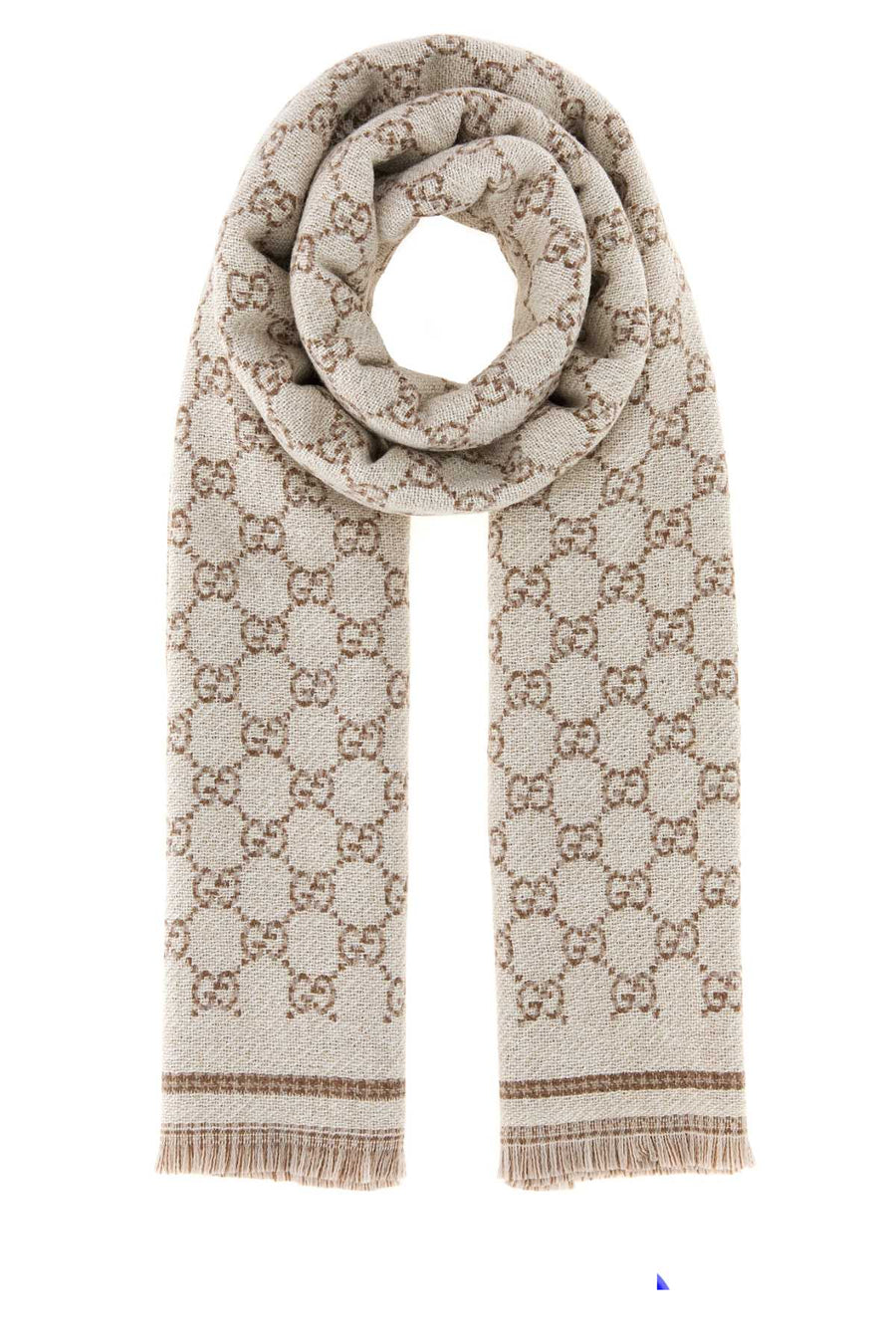 Gucci Stenmix Scarf — Beige Wo Vi Mz Pa Scarfs