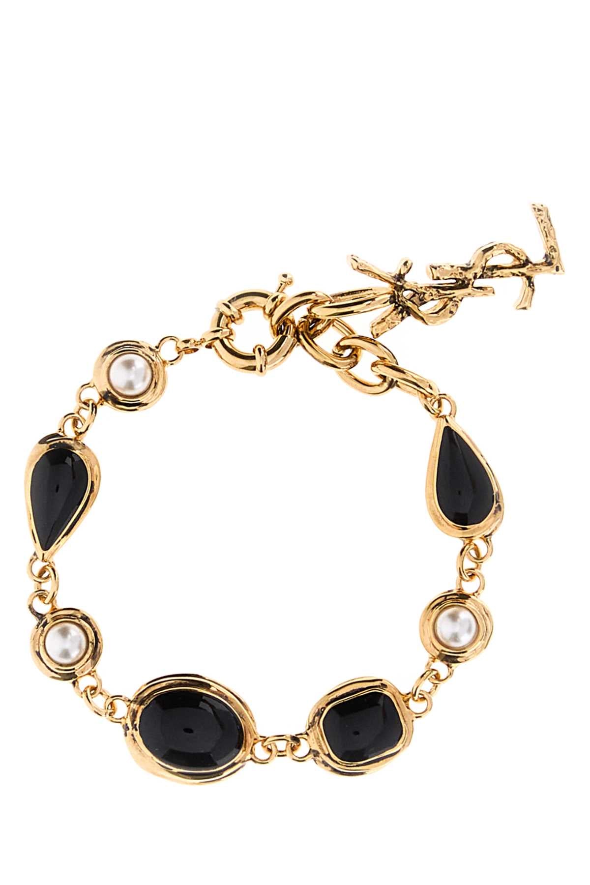 Saint Laurent Elements Bracelet — Gold Bracelets