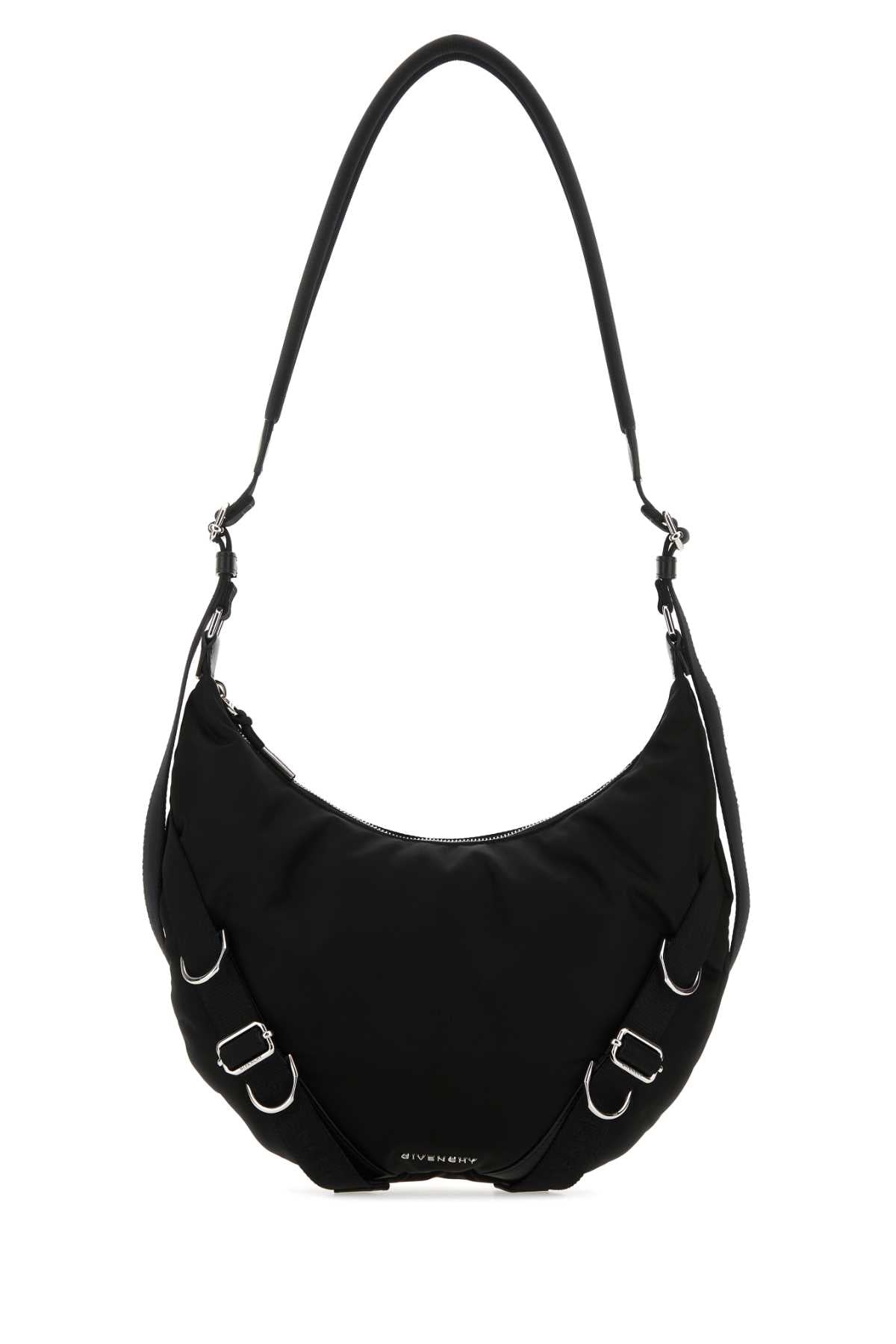Givenchy Voyou Crossbody Bag — Black 90 % Polyamide 10 Acrylic