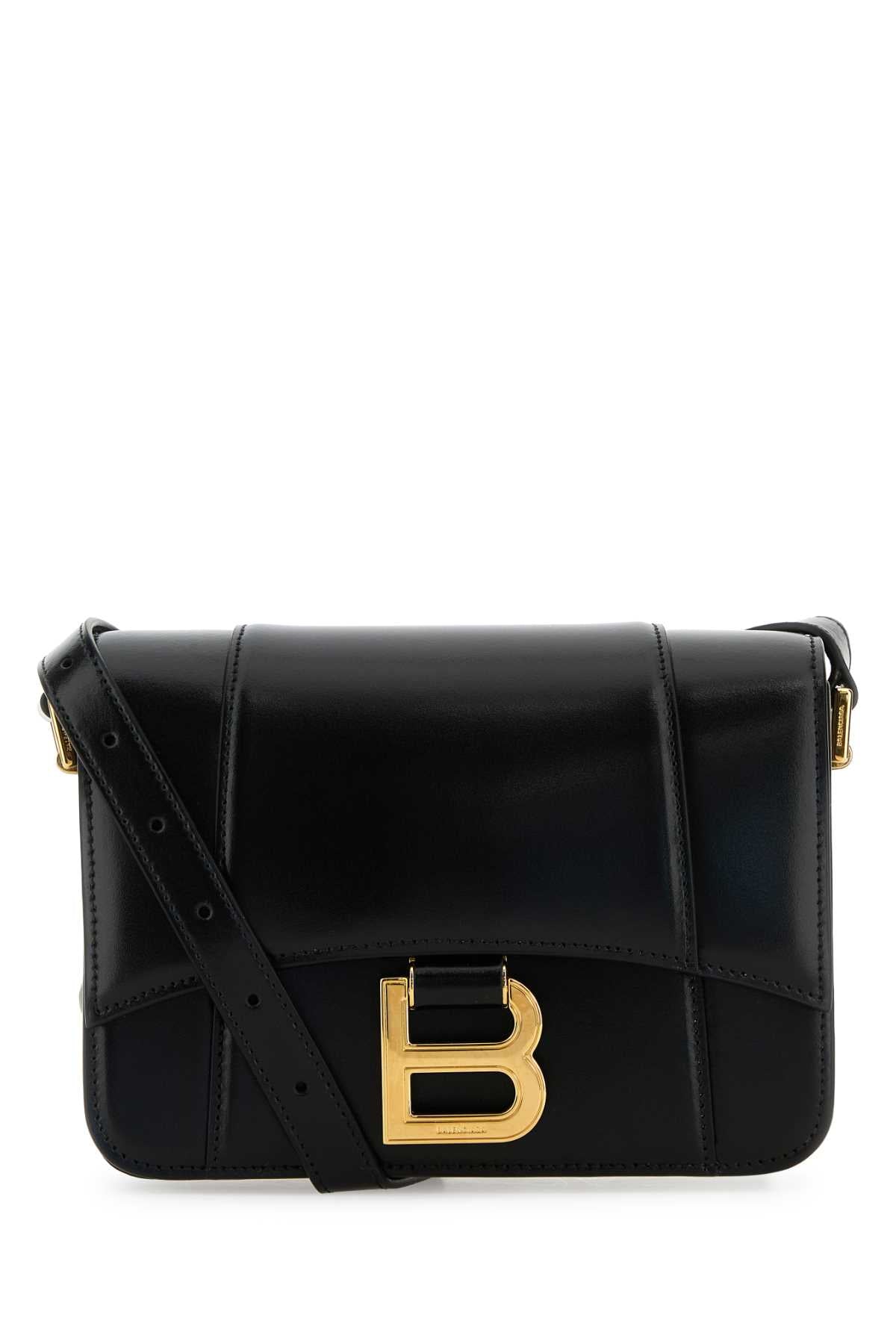 Balenciaga Flap Crossbody Bag — Black