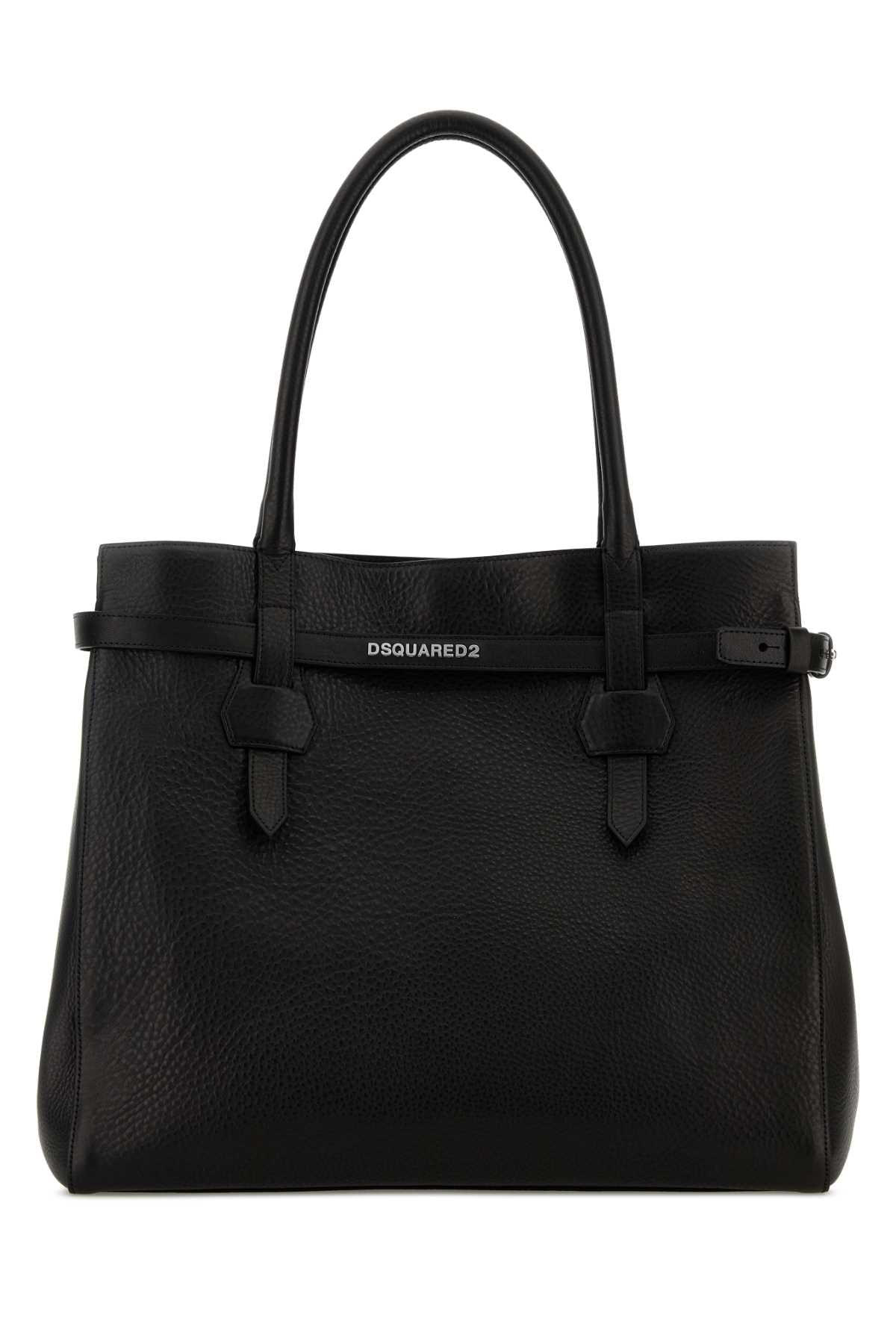 Dsquared2 Twin Shopping Tote Bag — Black