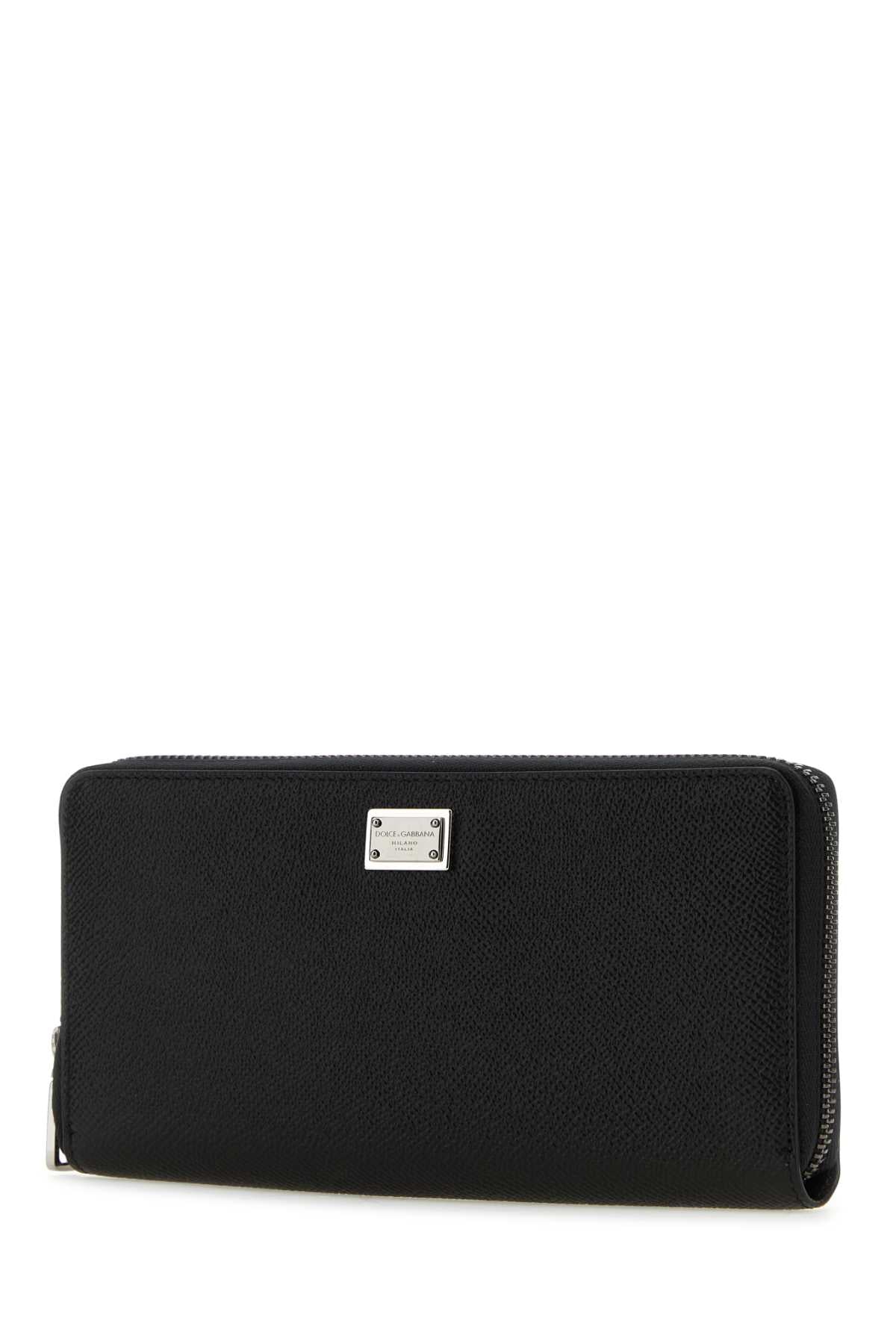 Dolce & Gabbana Leather Wallet — Black