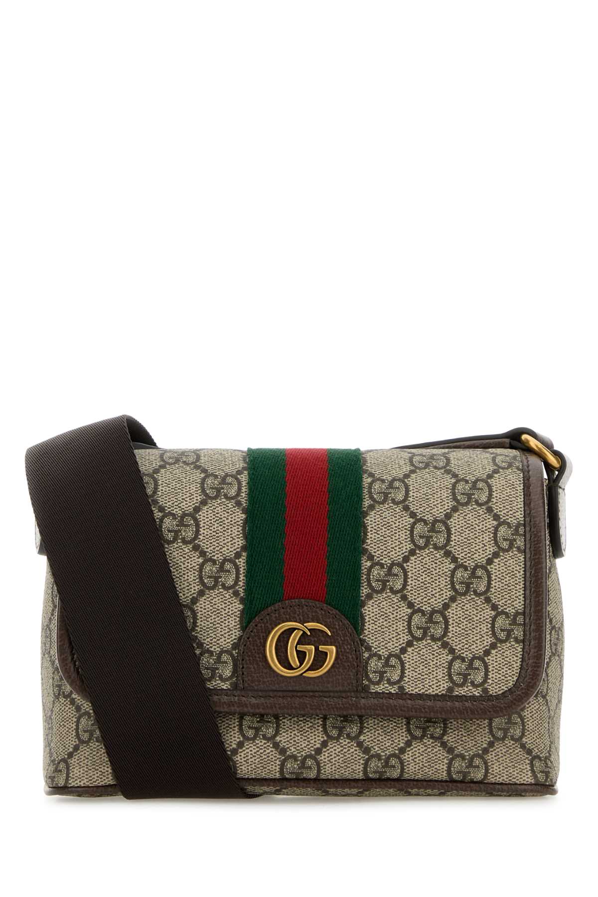 Gucci Ophidia Crossbody Bag — Beige T Polyurethane Polyamide