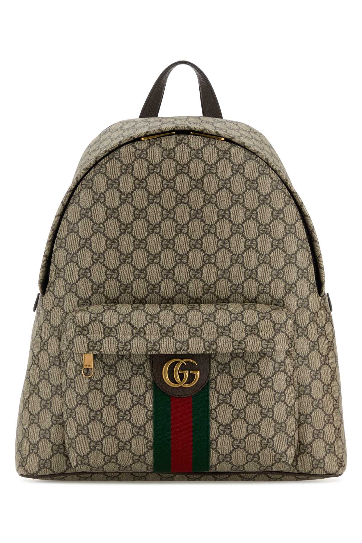 Gucci Ophidia Backpack — Beige T Polyurethane Polyamide